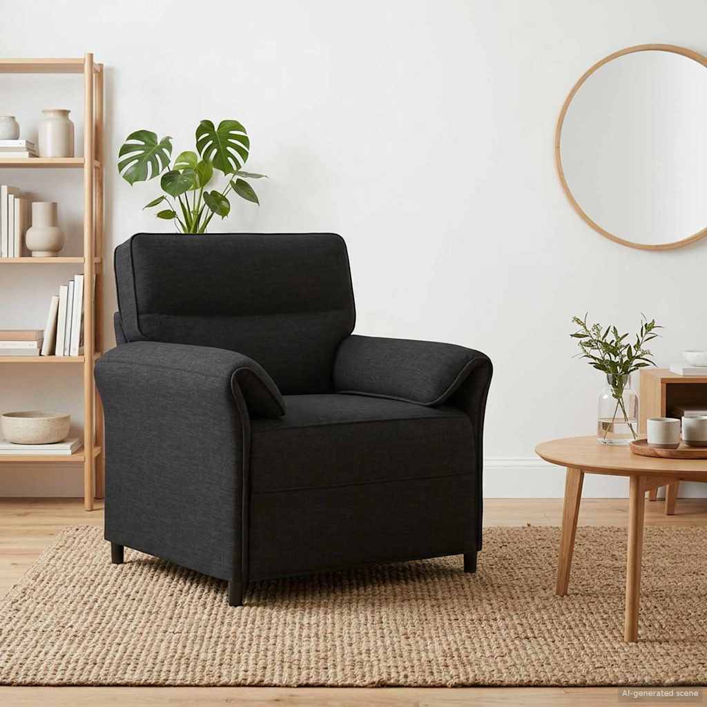 Sofa 100% Polyester, Metallrahmen, MDF, Sperrholz