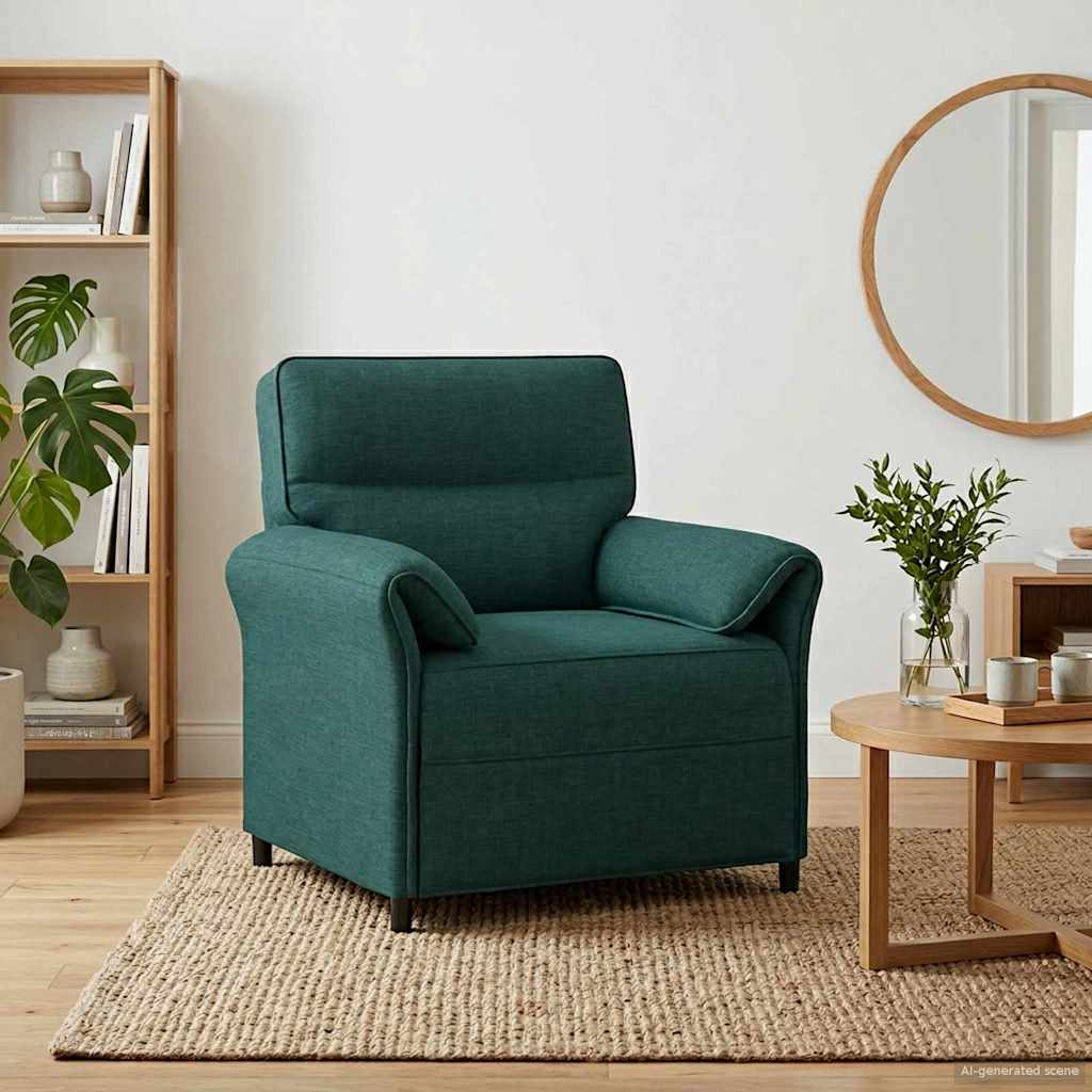 Sofa 100% Polyester, Metallrahmen, MDF, Sperrholz