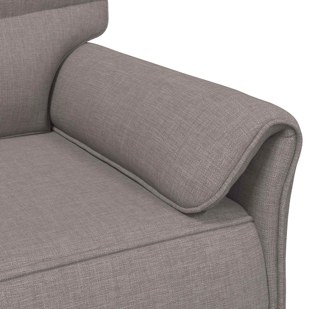 Sofa 100% Polyester, Metallrahmen, MDF, Sperrholz