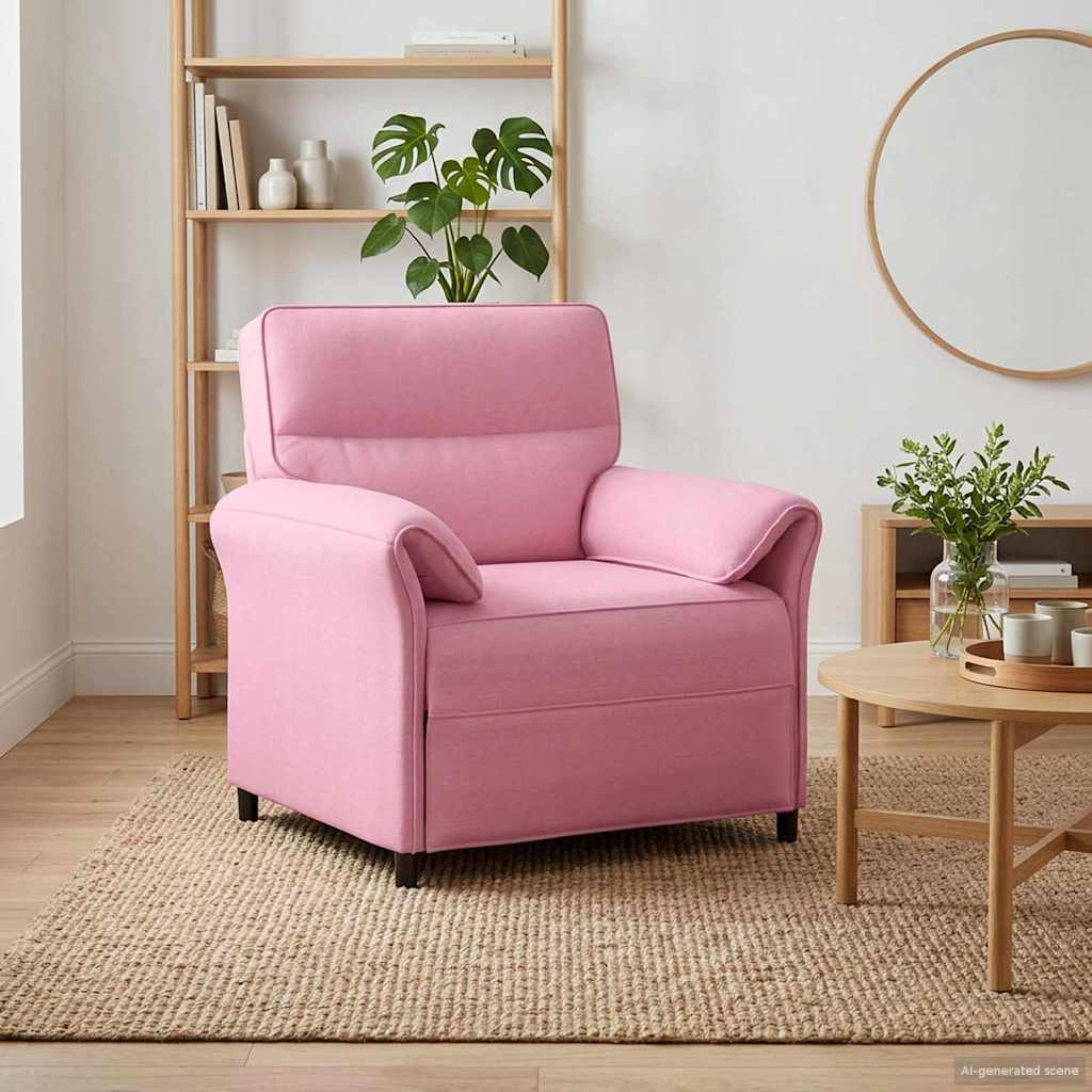 Sofa 100% Polyester, Metallrahmen, MDF, Sperrholz