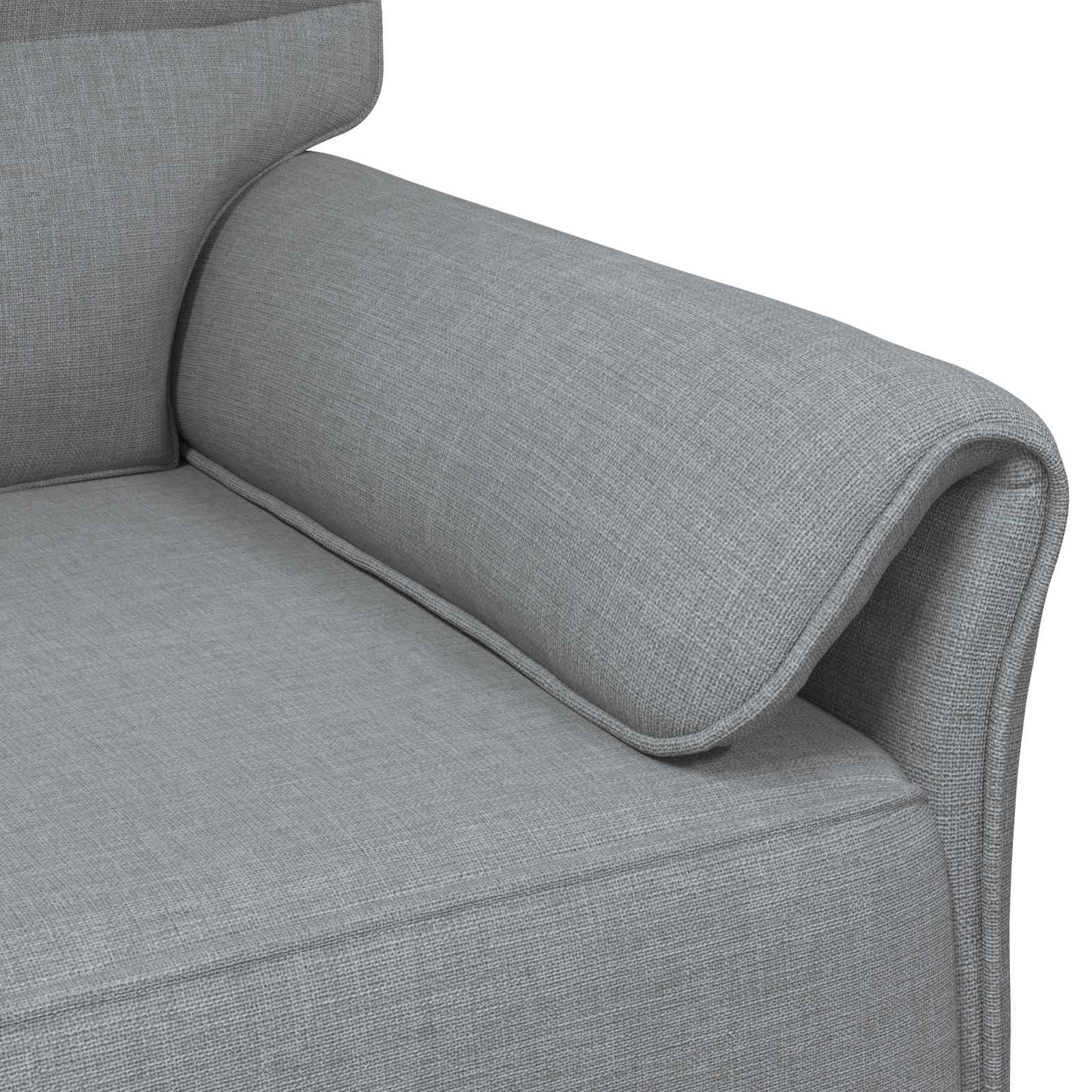 Sofa 100% Polyester, Metallrahmen, MDF, Sperrholz