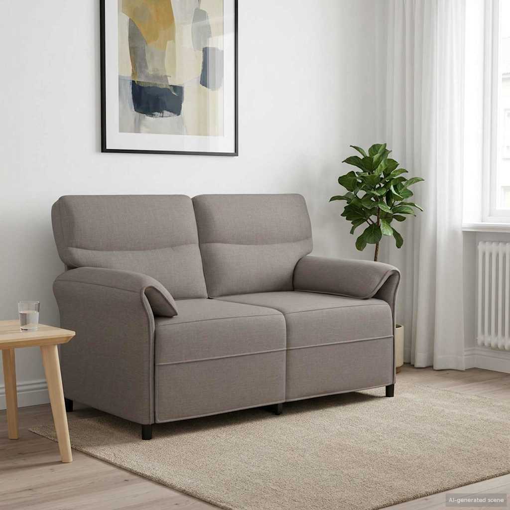 Sofa 100% Polyester, Metallrahmen, MDF, Sperrholz