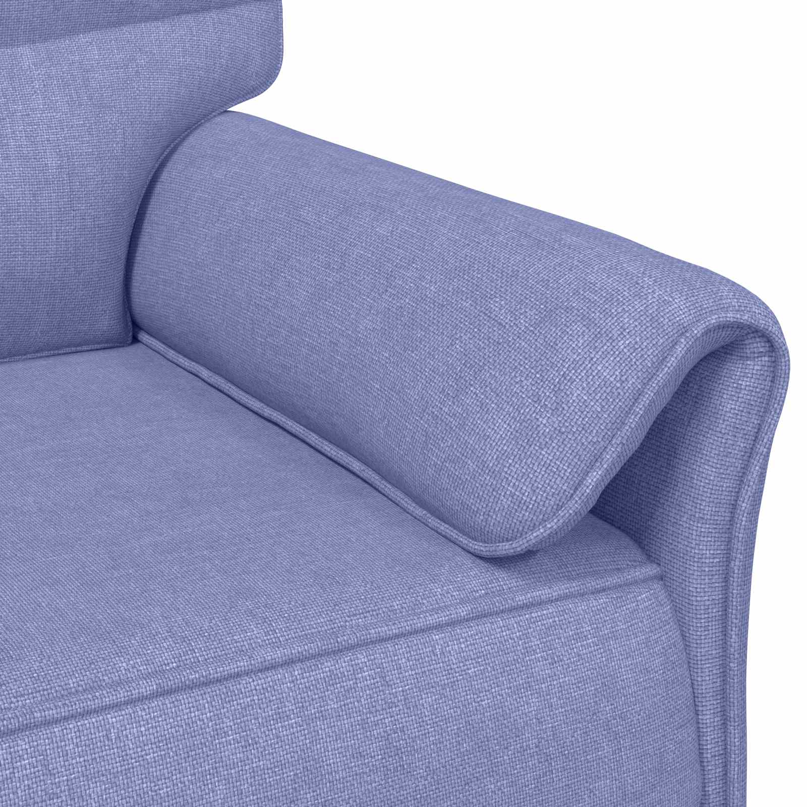 Sofa 100% Polyester, Metallrahmen, MDF, Sperrholz