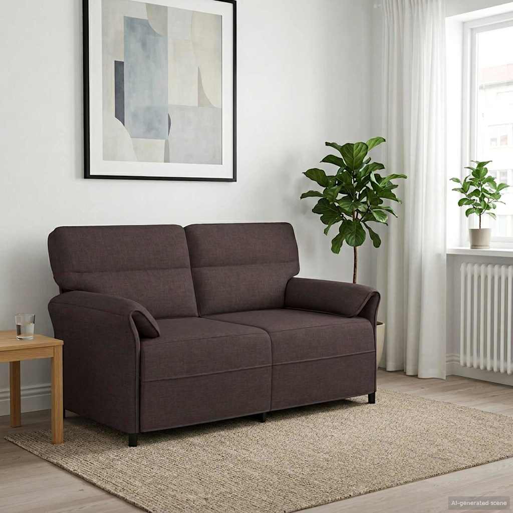 Sofa 100% Polyester, Metallrahmen, MDF, Sperrholz