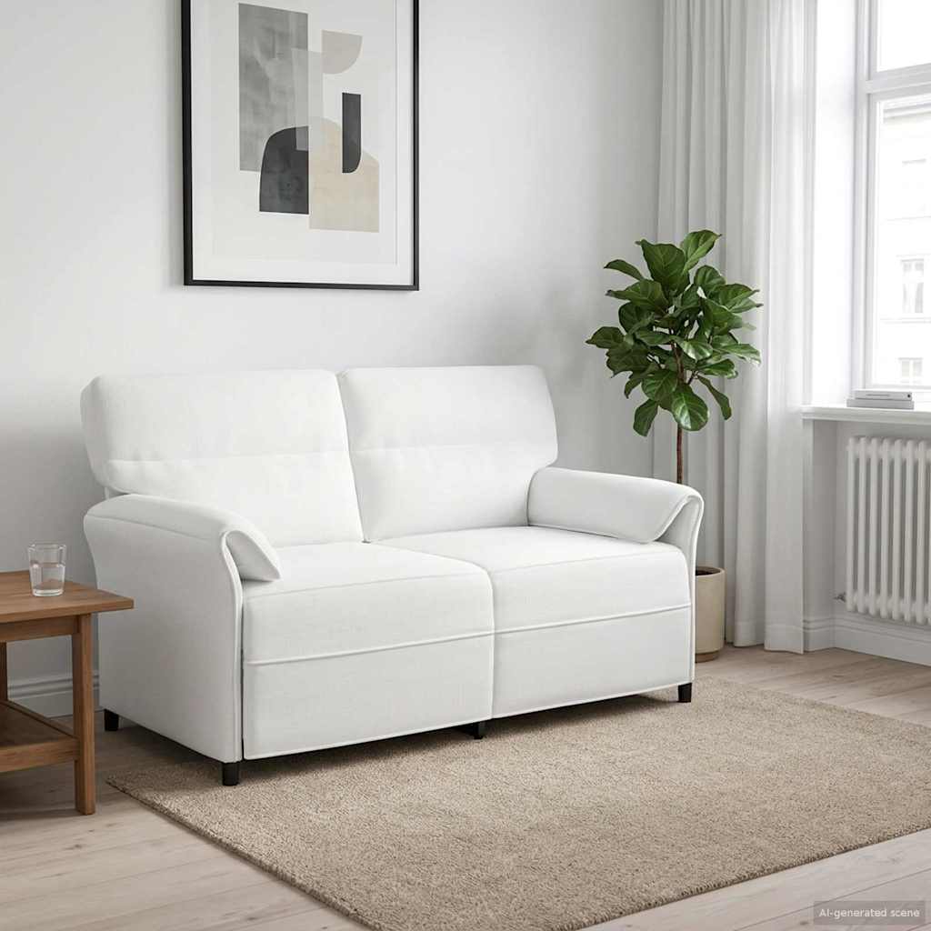 Sofa 100% Polyester, Metallrahmen, MDF, Sperrholz