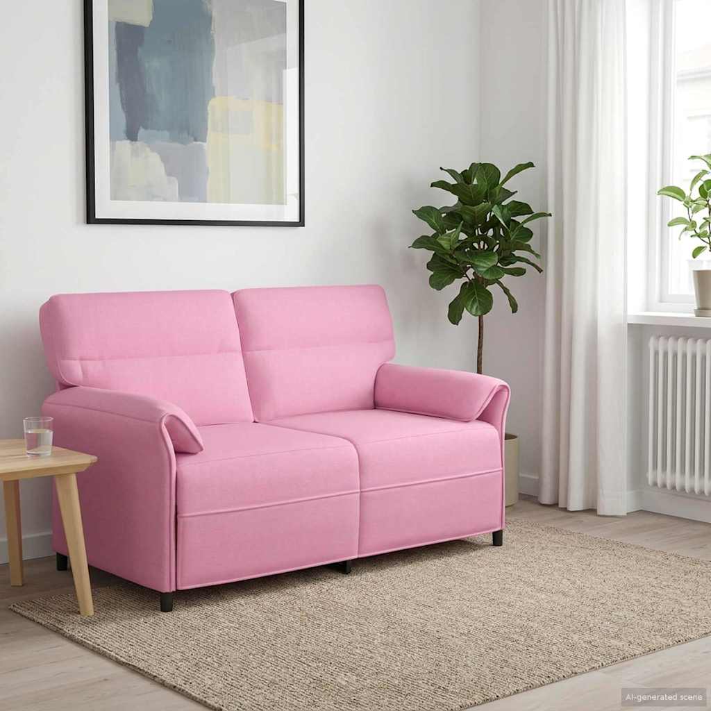 Sofa 100% Polyester, Metallrahmen, MDF, Sperrholz