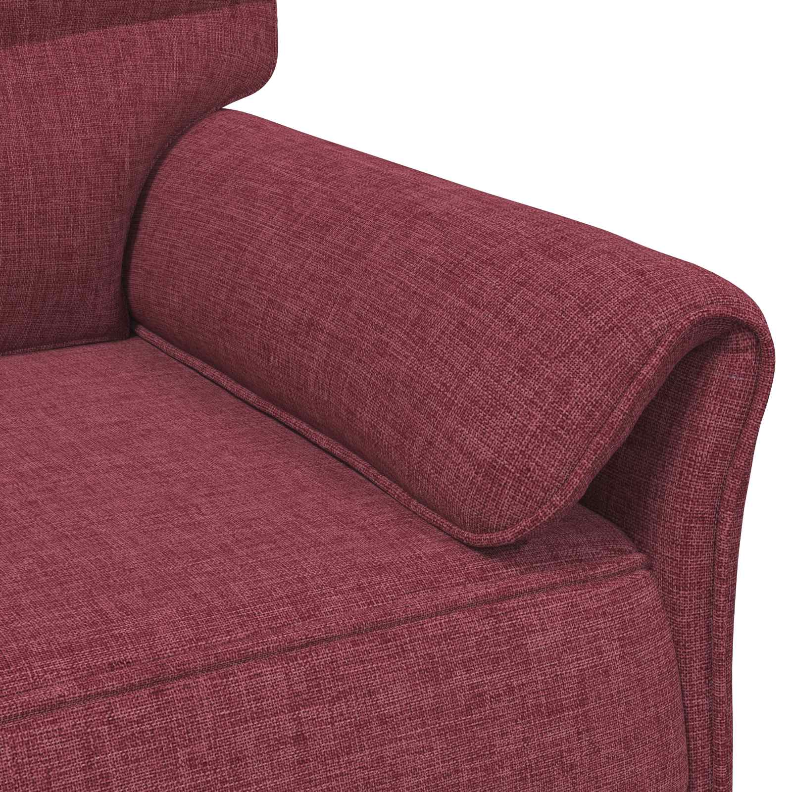 Sofa 100% Polyester, Metallrahmen, MDF, Sperrholz