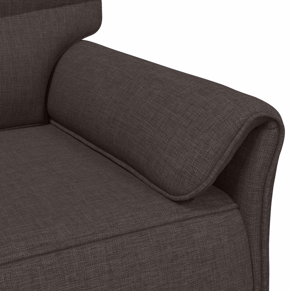 Sofa 100% Polyester, Metallrahmen, MDF, Sperrholz