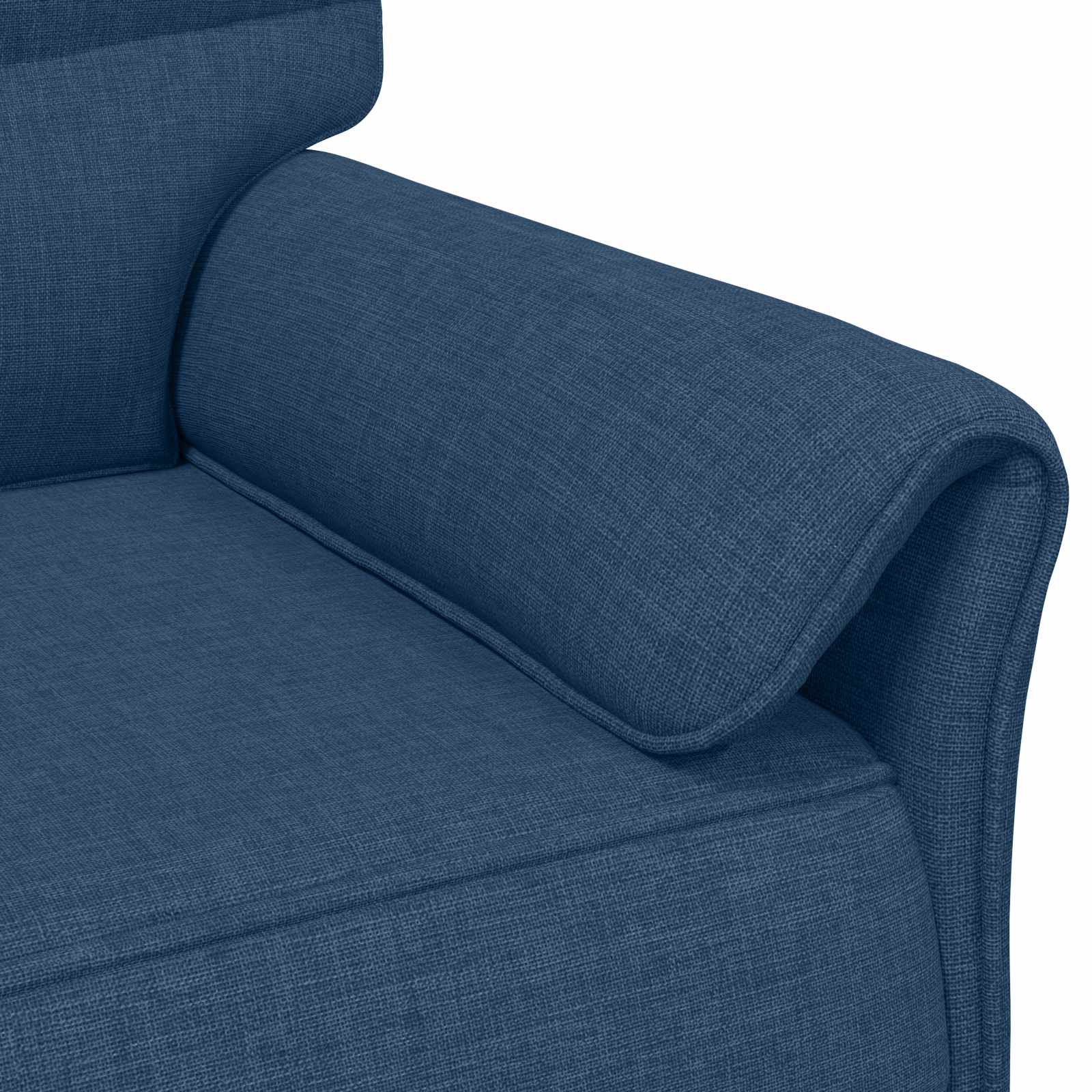 Sofa 100% Polyester, Metallrahmen, MDF, Sperrholz