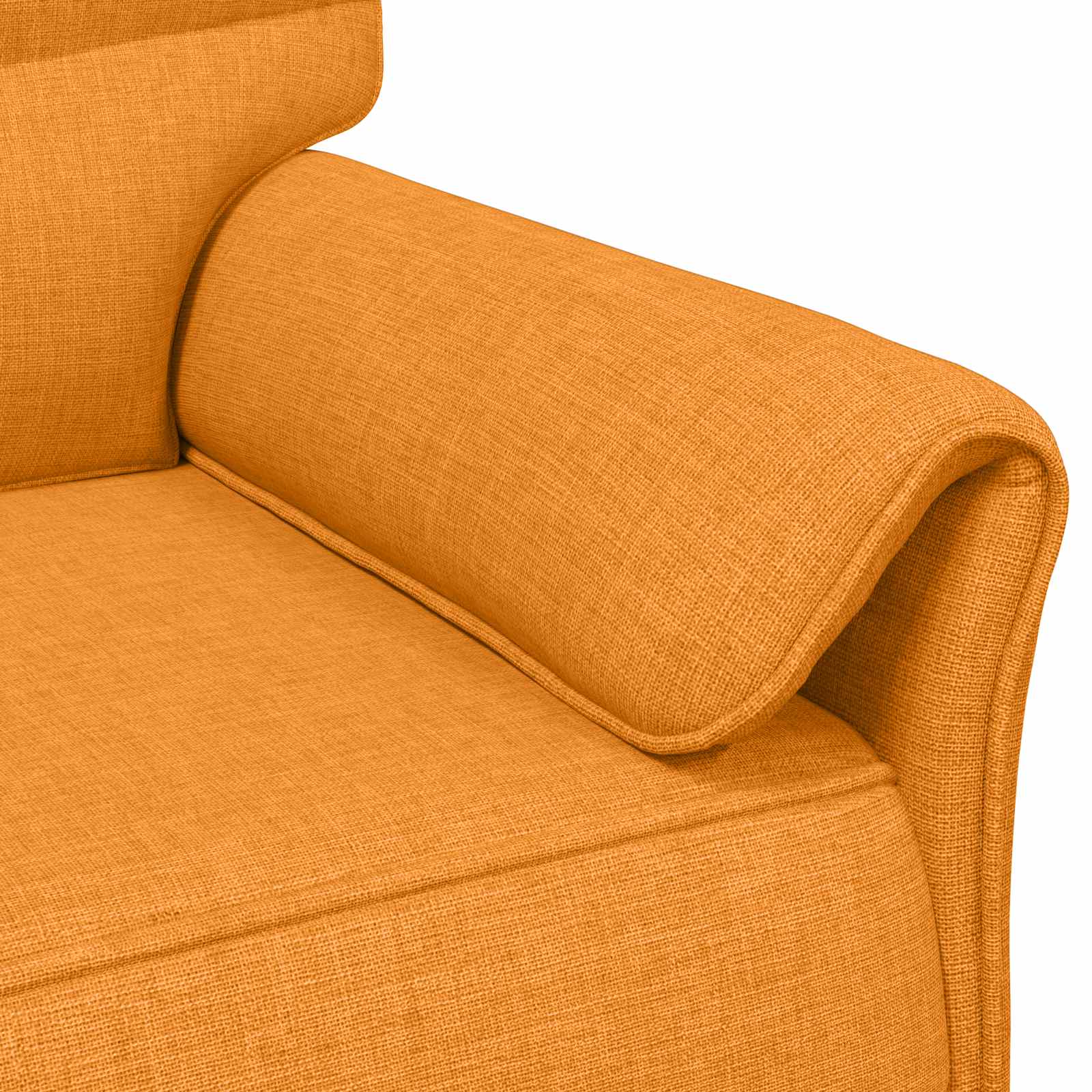Sofa 100% Polyester, Metallrahmen, MDF, Sperrholz