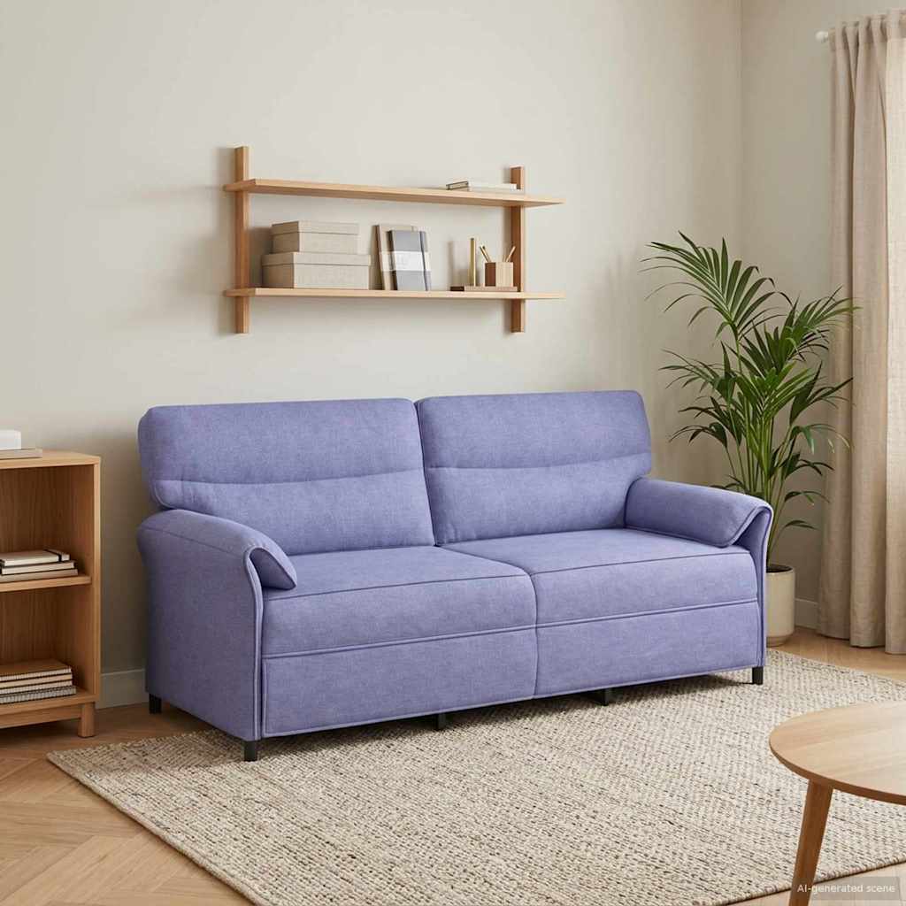 Sofa 100% Polyester, Metallrahmen, MDF, Sperrholz