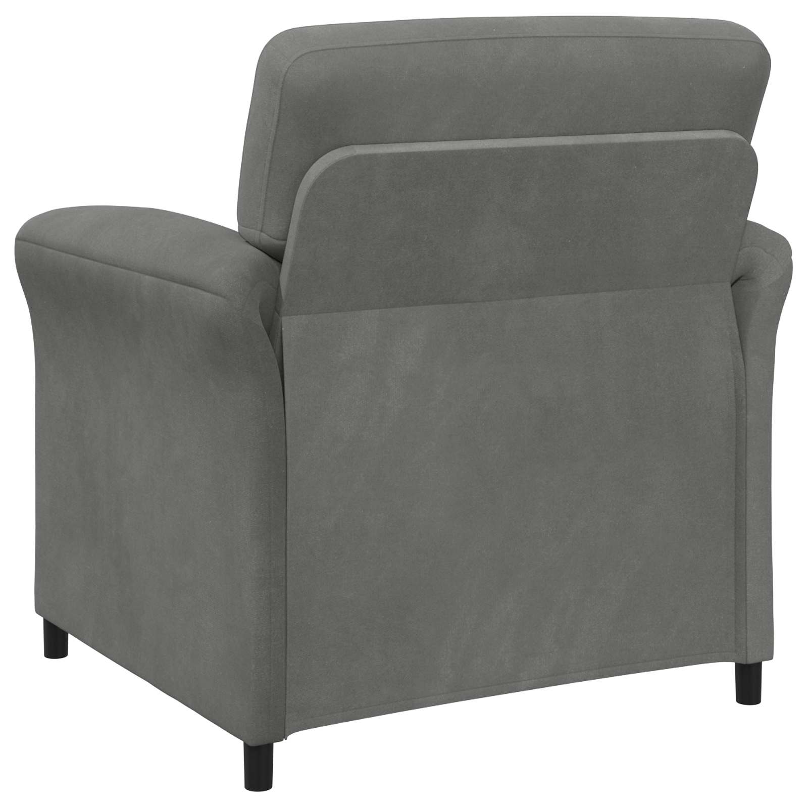 1-Sitzer Sofa Dunkelgrau 88 x 83 x 95 cm Samt