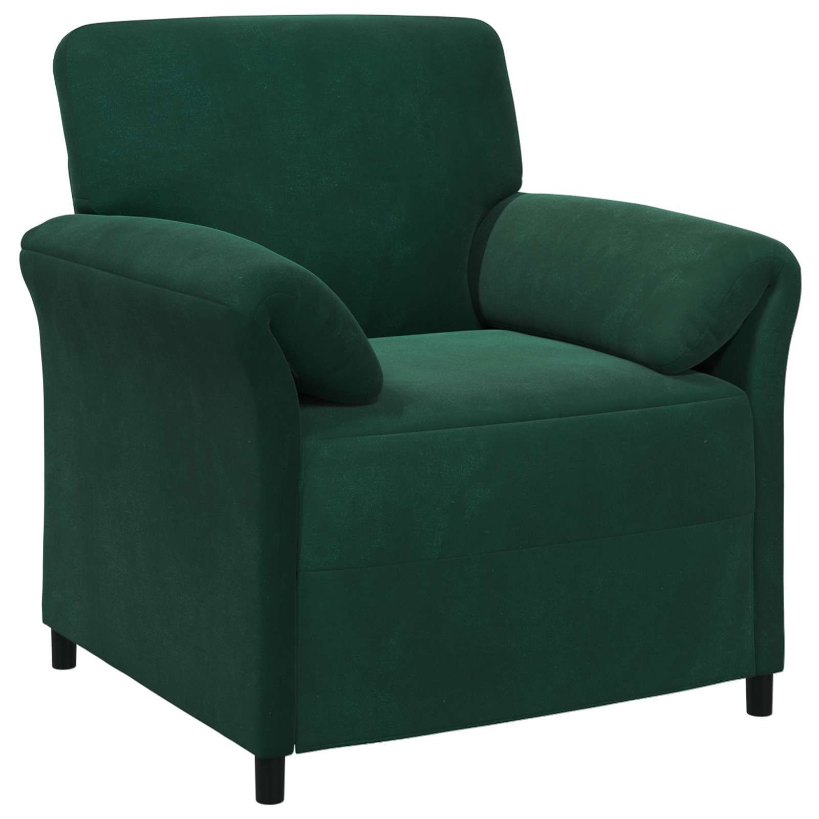 1-Sitzer Sofa Dunkelgrün 88 x 83 x 95 cm Samt