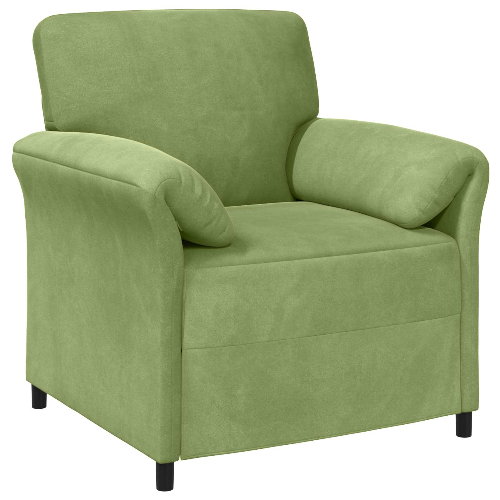 1-Sitzer Sofa Hellgrün 88 x 83 x 95 cm Samt