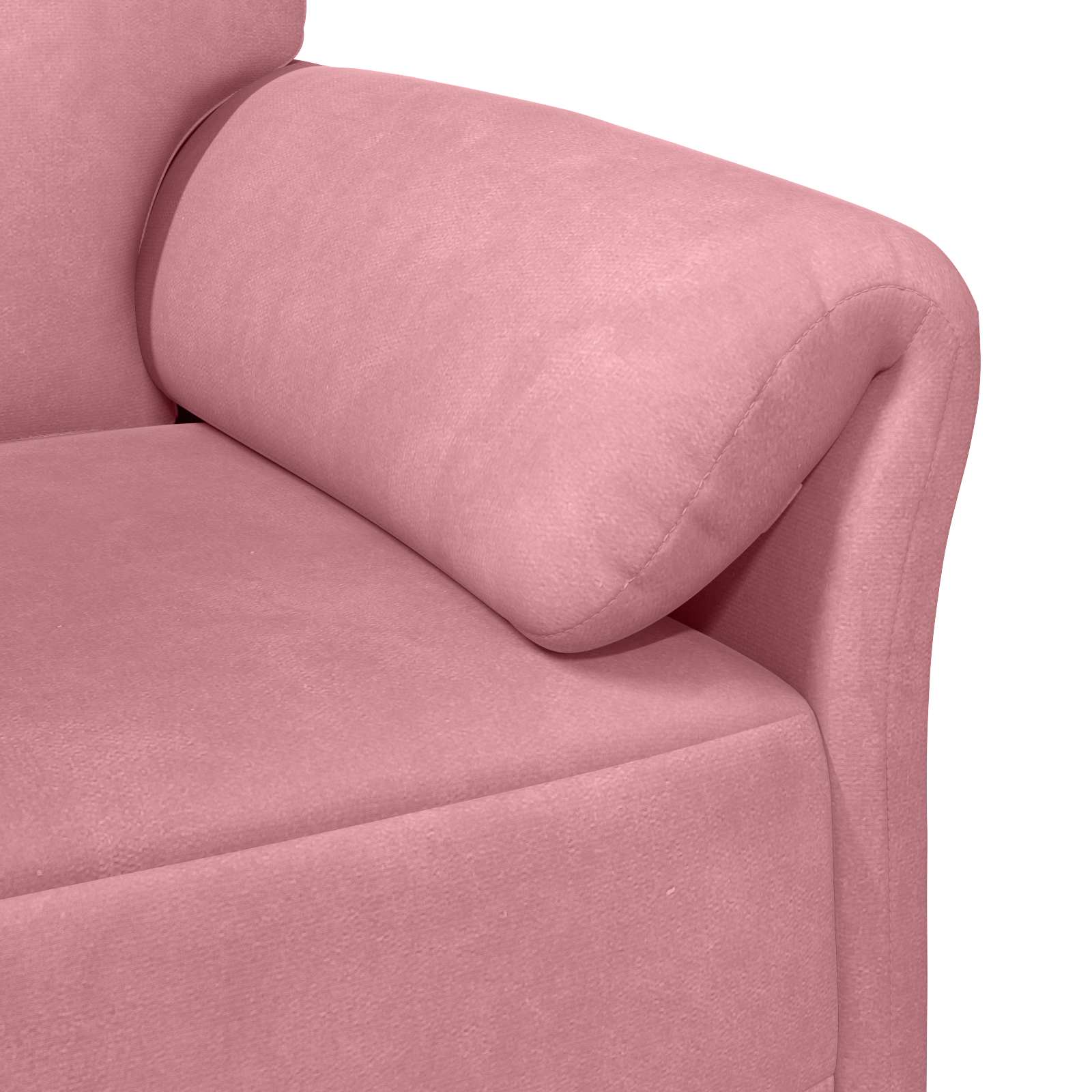 1-Sitzer Sofa Rosa 88 x 83 x 95 cm Samt