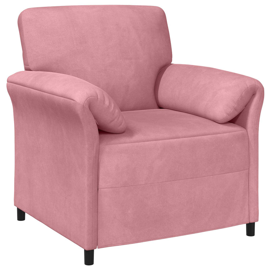 1-Sitzer Sofa Rosa 88 x 83 x 95 cm Samt