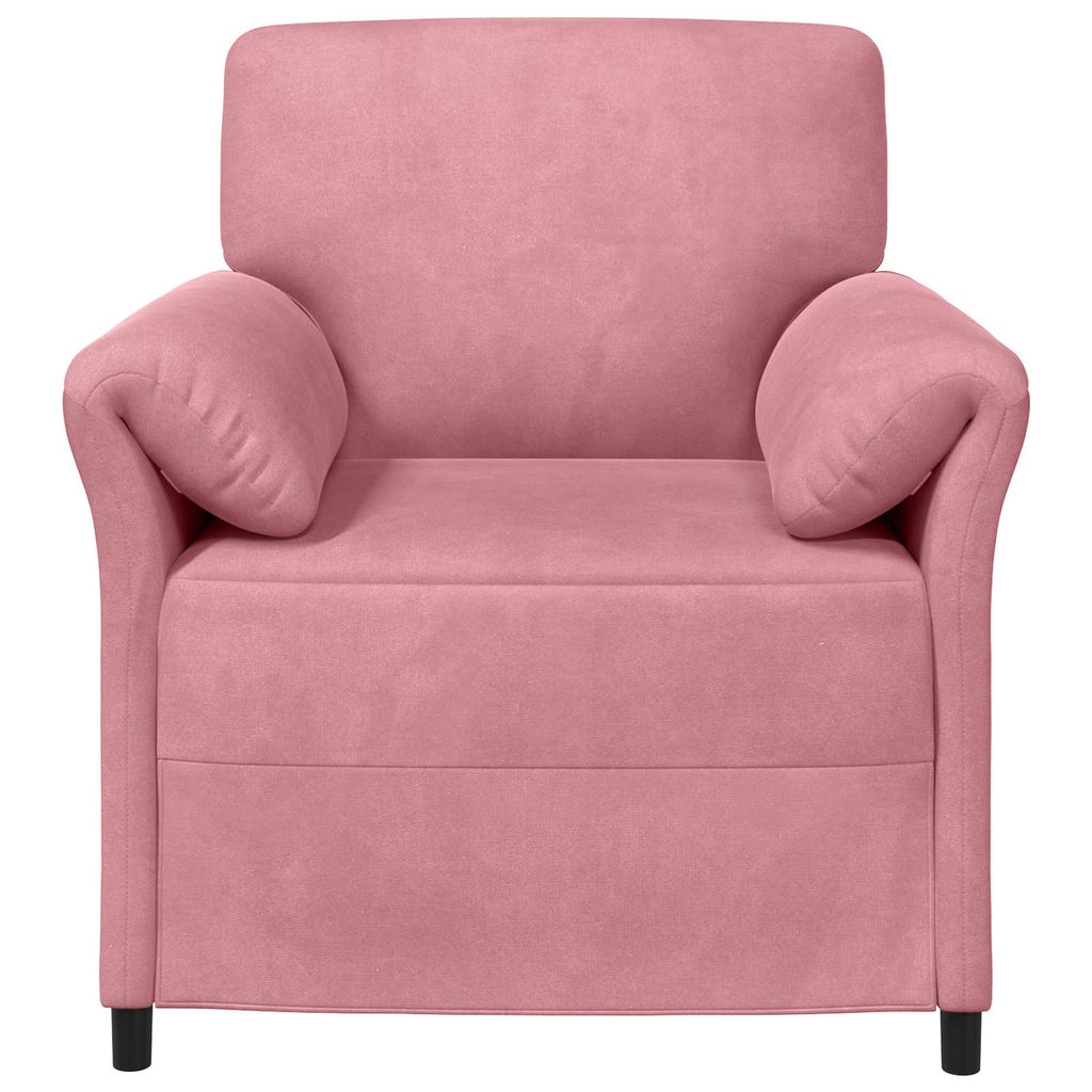1-Sitzer Sofa Rosa 88 x 83 x 95 cm Samt