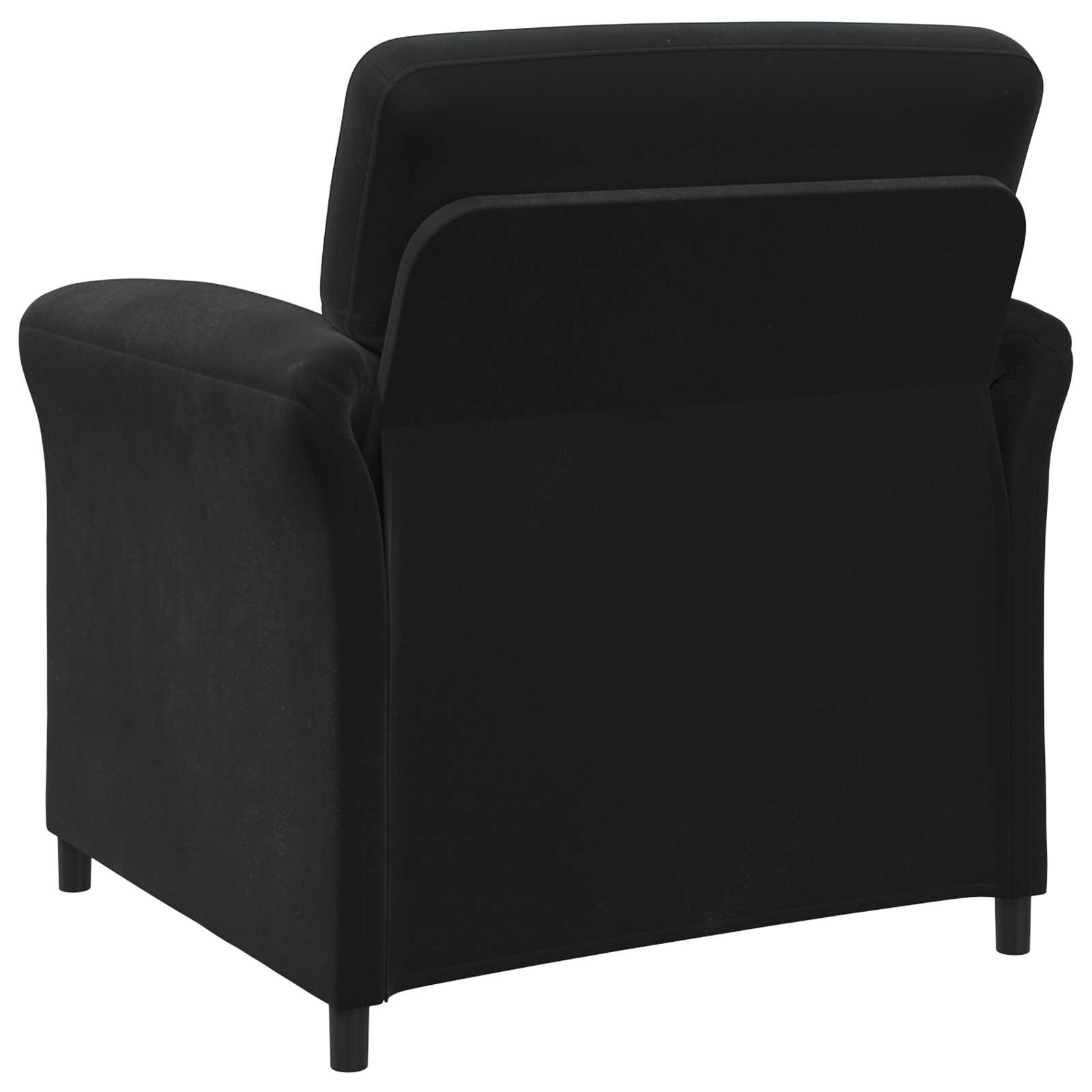 1-Sitzer Sofa Schwarz 88 x 83 x 95 cm Samt