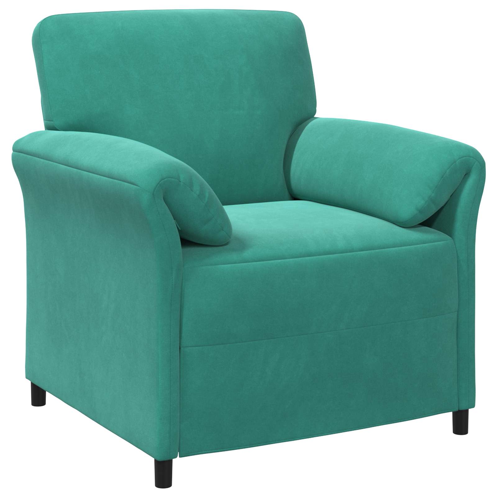 1-Sitzer Sofa Türkis 88 x 83 x 95 cm Samt