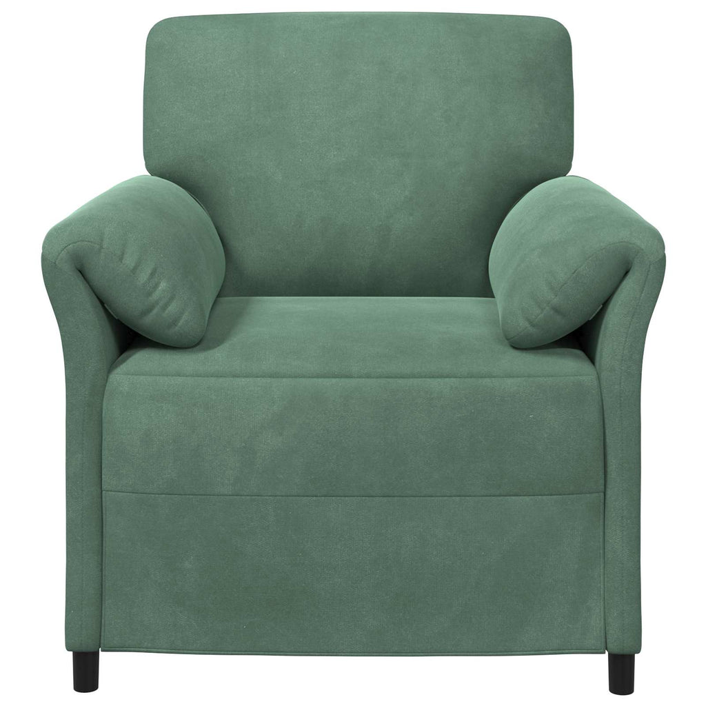 1-Sitzer Sofa Meergrün 88 x 83 x 95 cm Samt