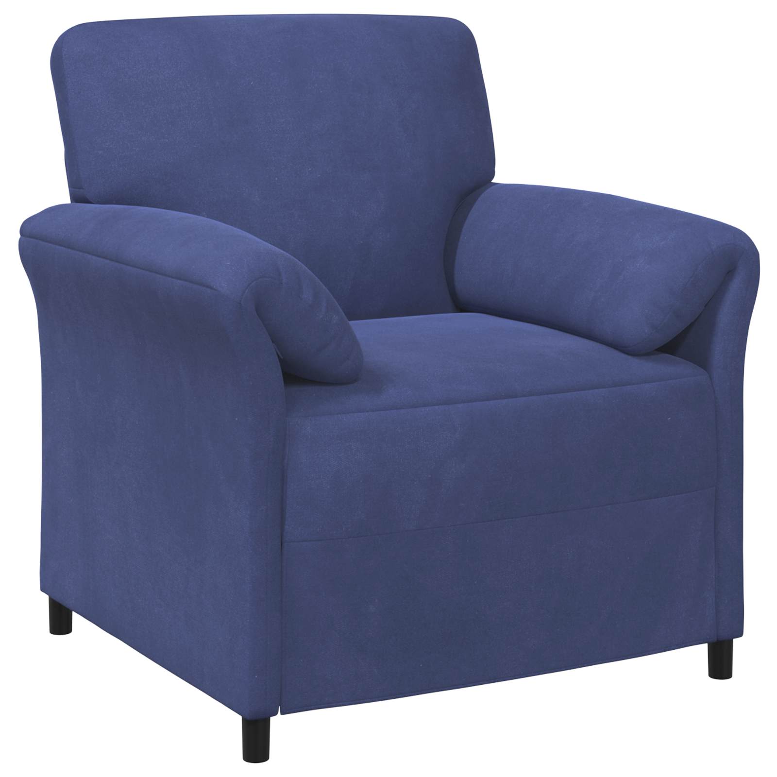 1-Sitzer Sofa Polizeiblau 88 x 83 x 95 cm Samt