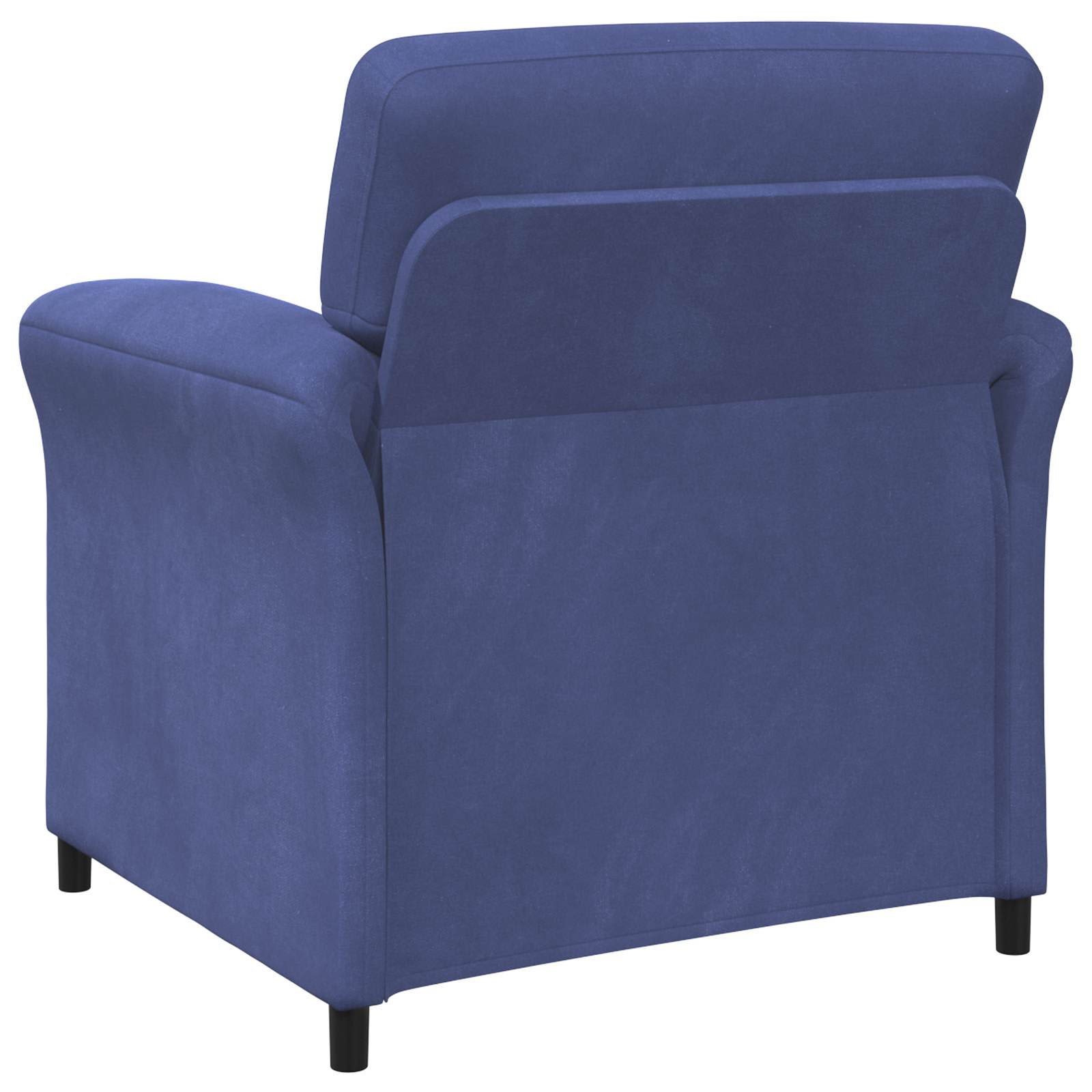 1-Sitzer Sofa Polizeiblau 88 x 83 x 95 cm Samt