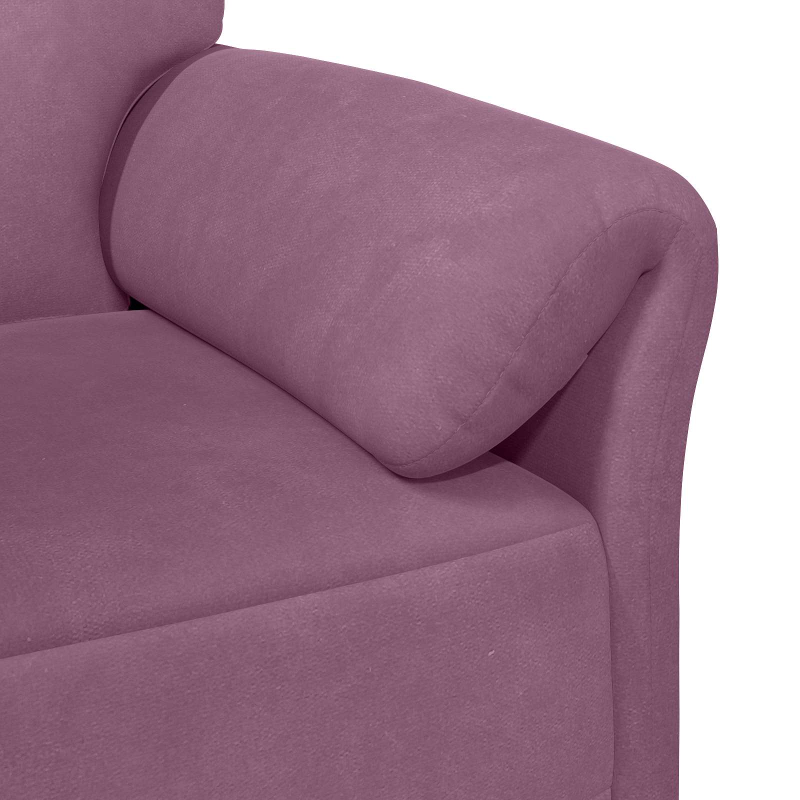 1-Sitzer Sofa Lila 88 x 83 x 95 cm Samt