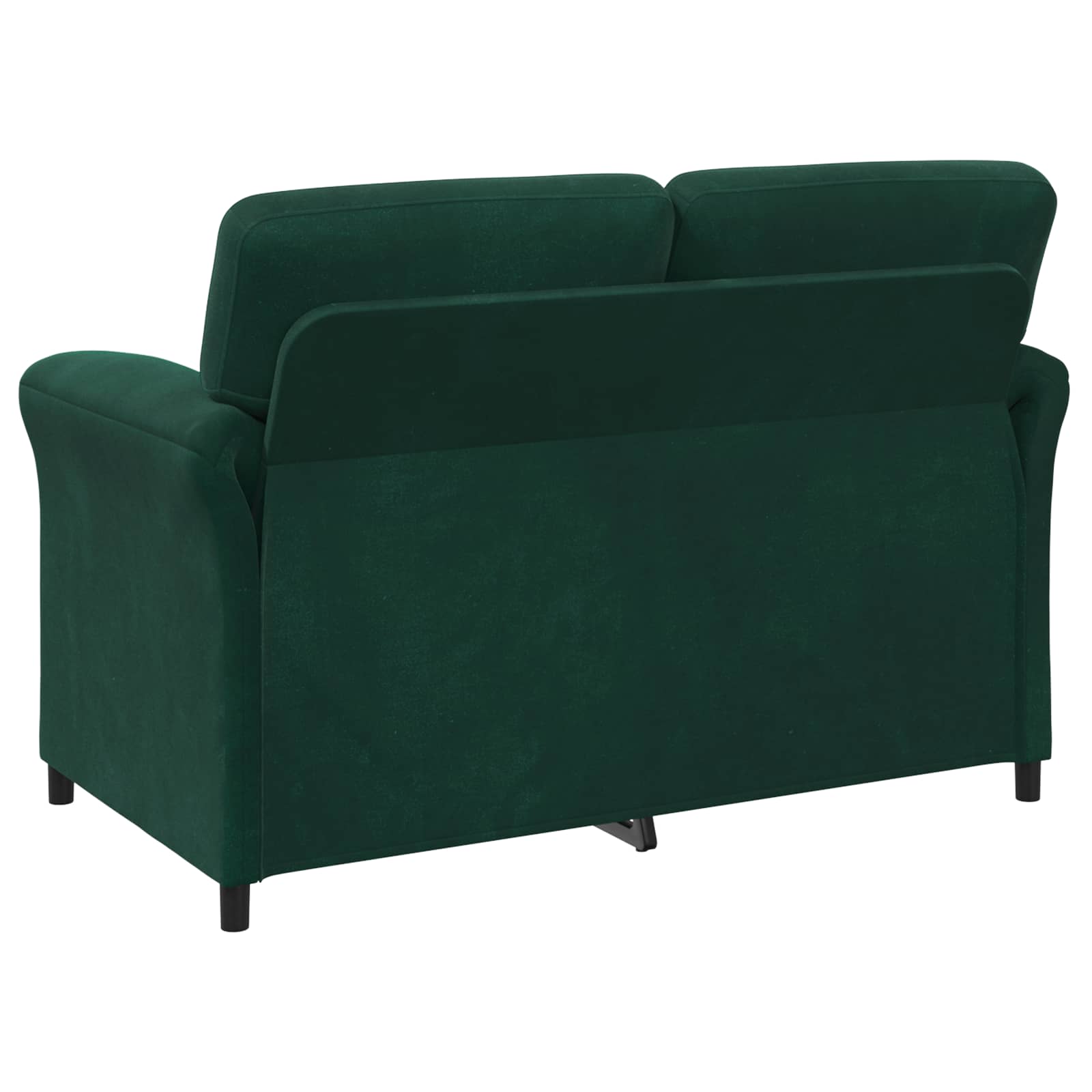 2-Sitzer Sofa Dunkelgrün 138 x 83 x 95 cm Samt