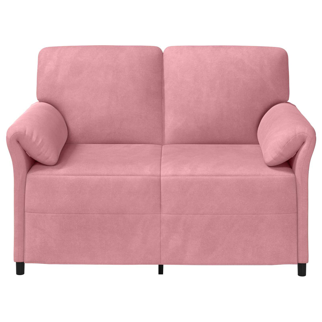 2-Sitzer Sofa Rosa 138 x 83 x 95 cm Samt