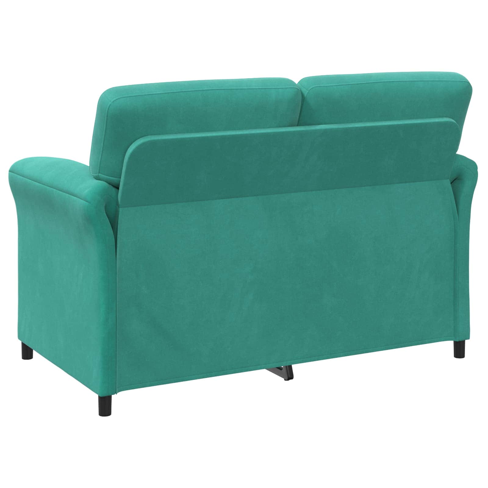 2-Sitzer Sofa Türkis 138 x 83 x 95 cm Samt
