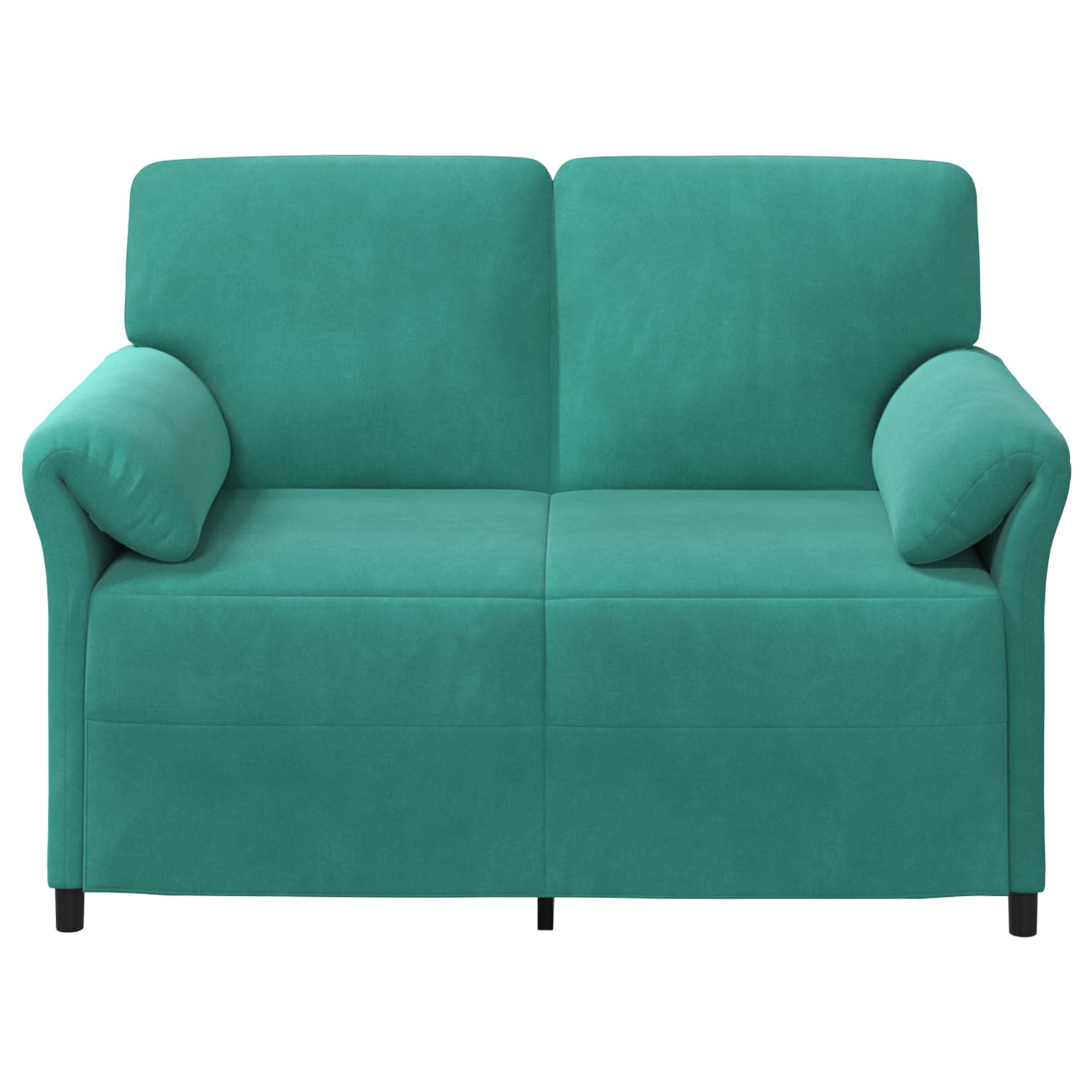 2-Sitzer Sofa Türkis 138 x 83 x 95 cm Samt
