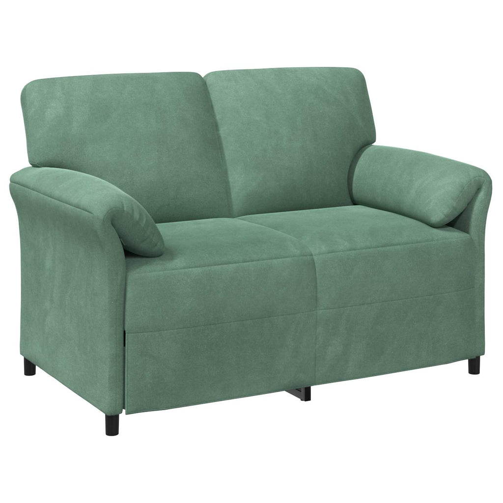 2-Sitzer Sofa Meergrün 138 x 83 x 95 cm Samt