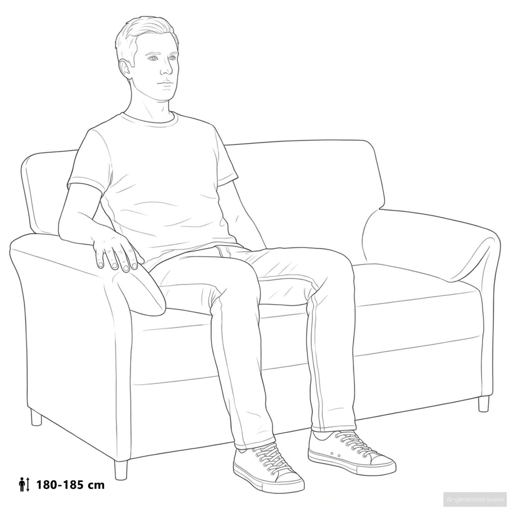 2-Sitzer Sofa Meergrün 138 x 83 x 95 cm Samt