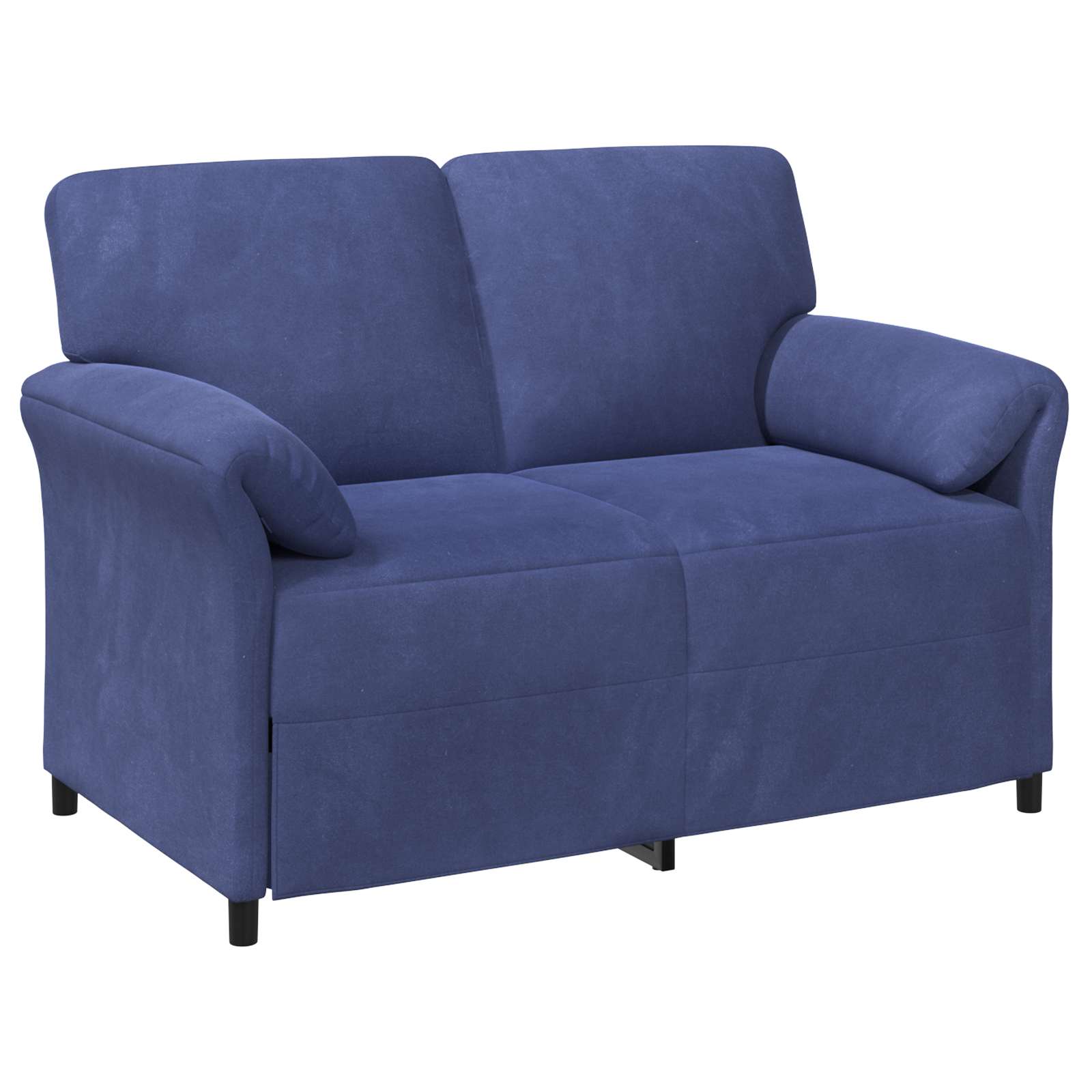 2-Sitzer Sofa Polizeiblau 138 x 83 x 95 cm Samt