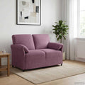 2-Sitzer Sofa Lila 138 x 83 x 95 cm Samt