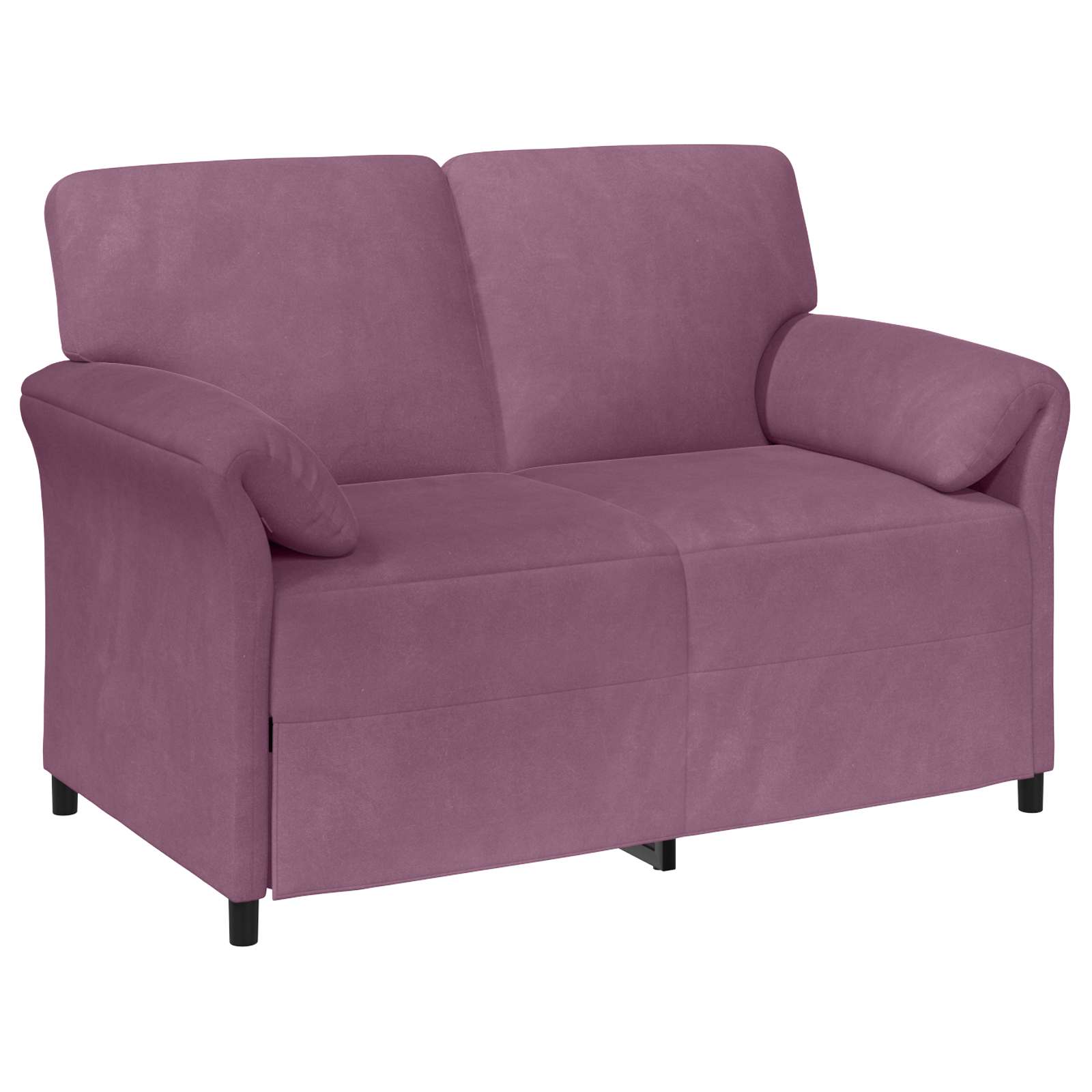 2-Sitzer Sofa Lila 138 x 83 x 95 cm Samt