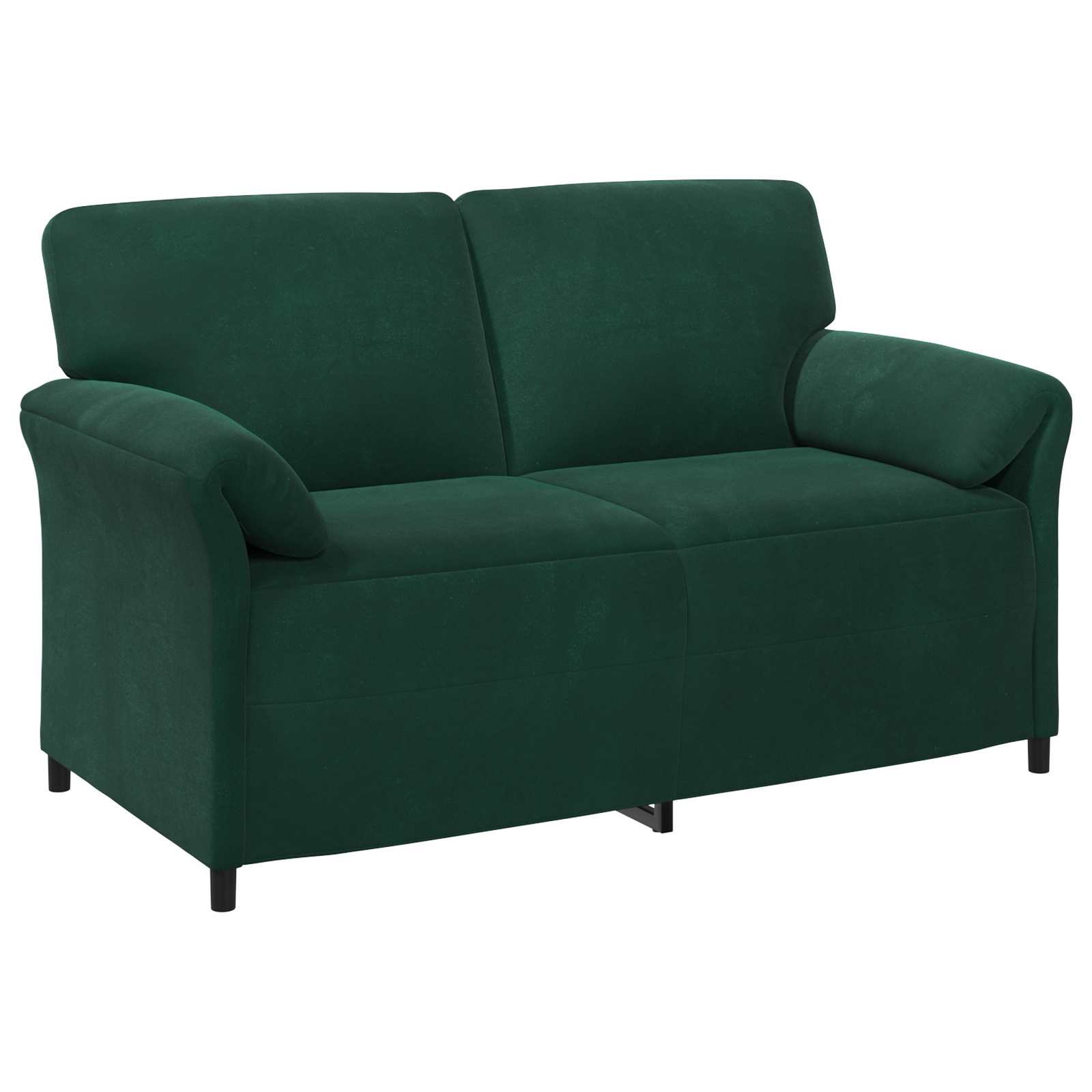 2-Sitzer Sofa Dunkelgrün 158 x 83 x 95 cm Samt
