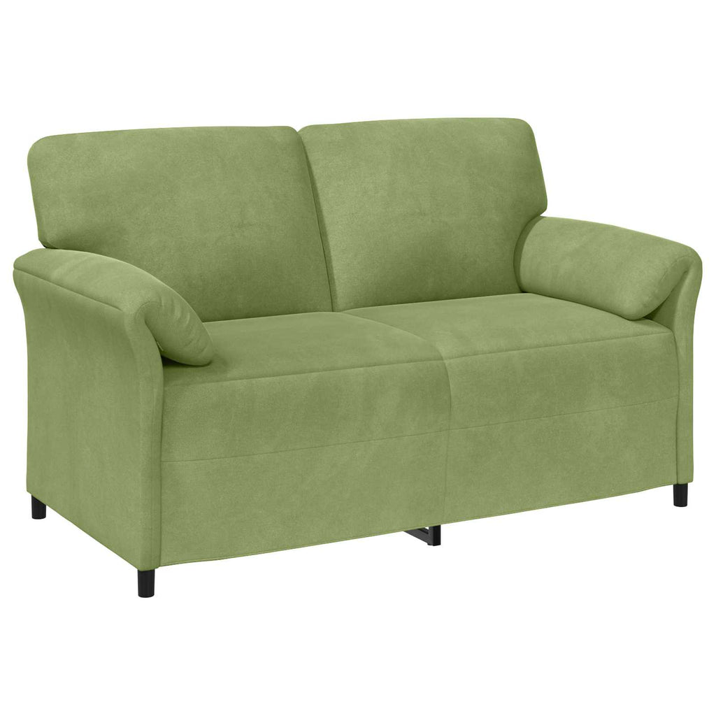 2-Sitzer Sofa Hellgrün 158 x 83 x 95 cm Samt