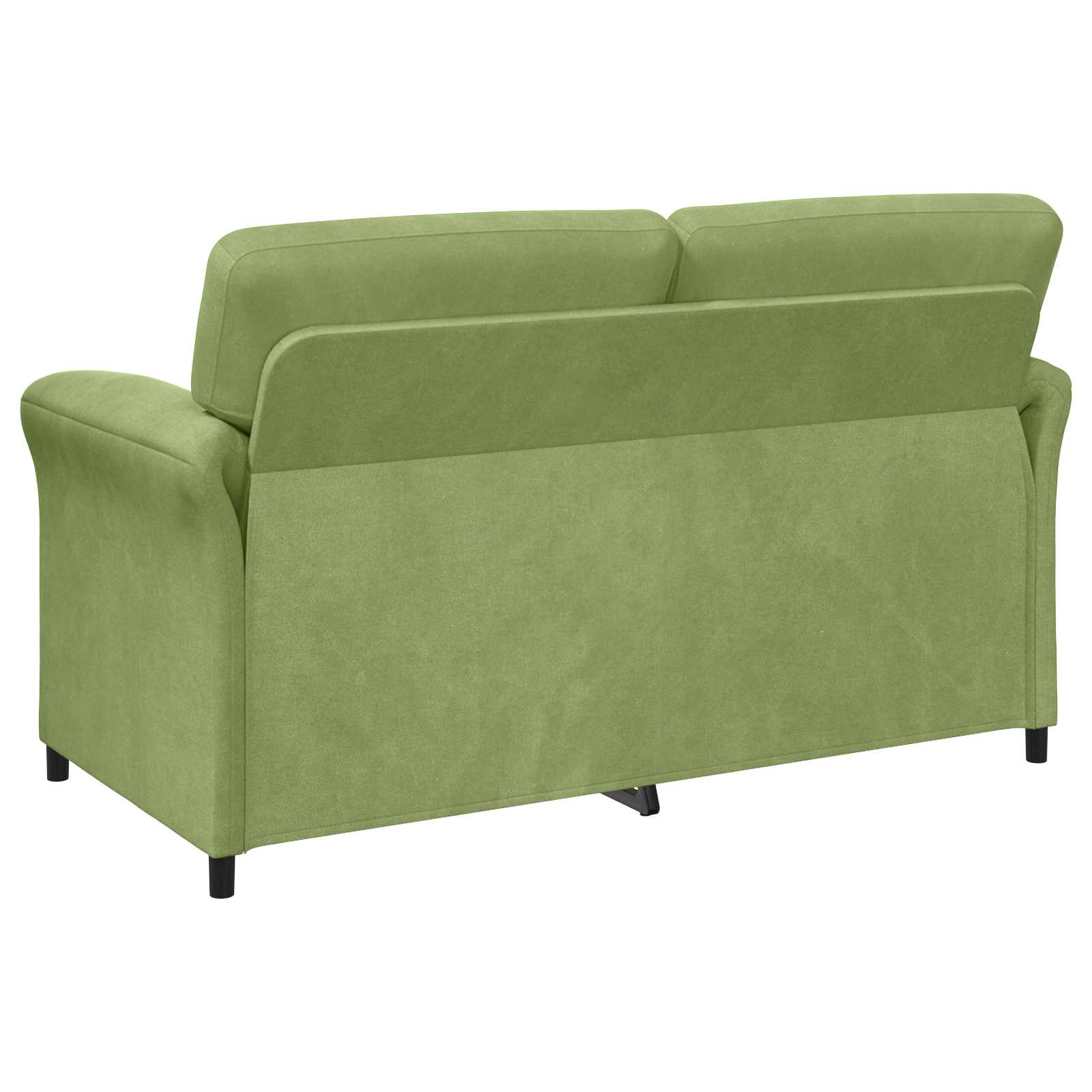 2-Sitzer Sofa Hellgrün 158 x 83 x 95 cm Samt