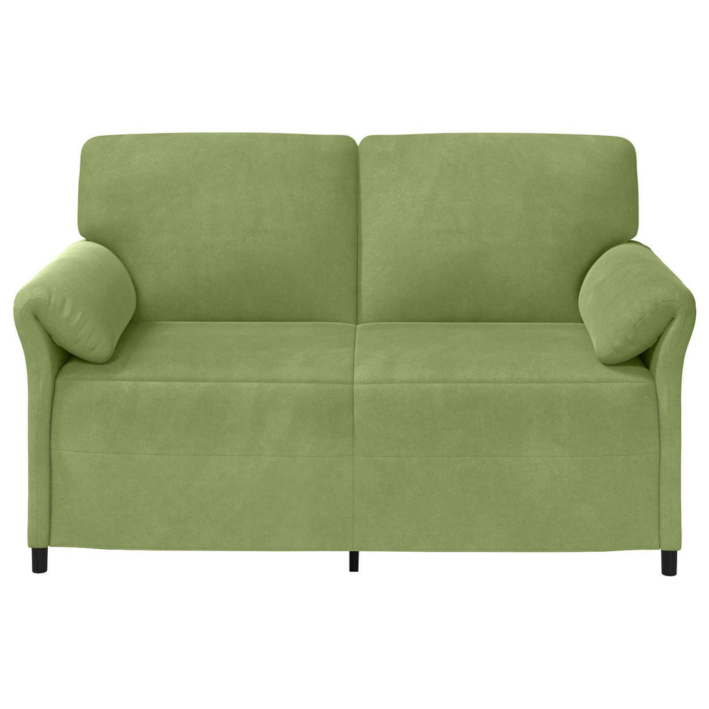 2-Sitzer Sofa Hellgrün 158 x 83 x 95 cm Samt