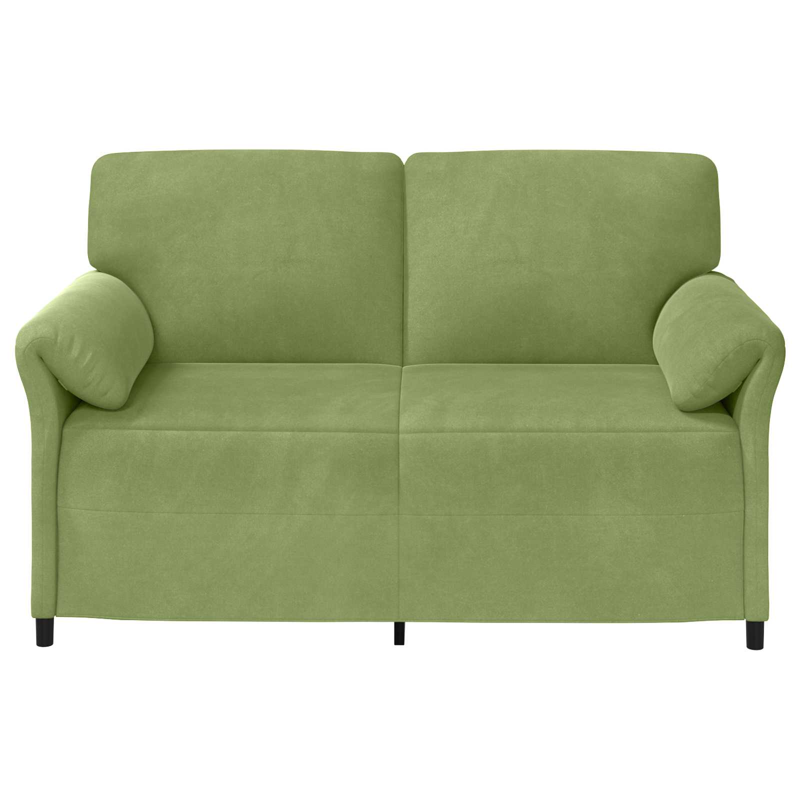2-Sitzer Sofa Hellgrün 158 x 83 x 95 cm Samt