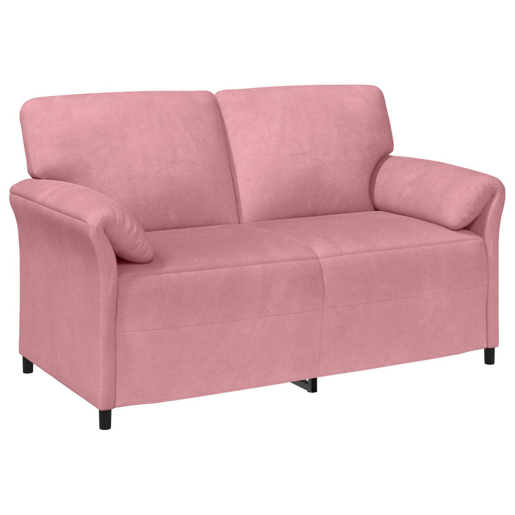 2-Sitzer Sofa Rosa 158 x 83 x 95 cm Samt
