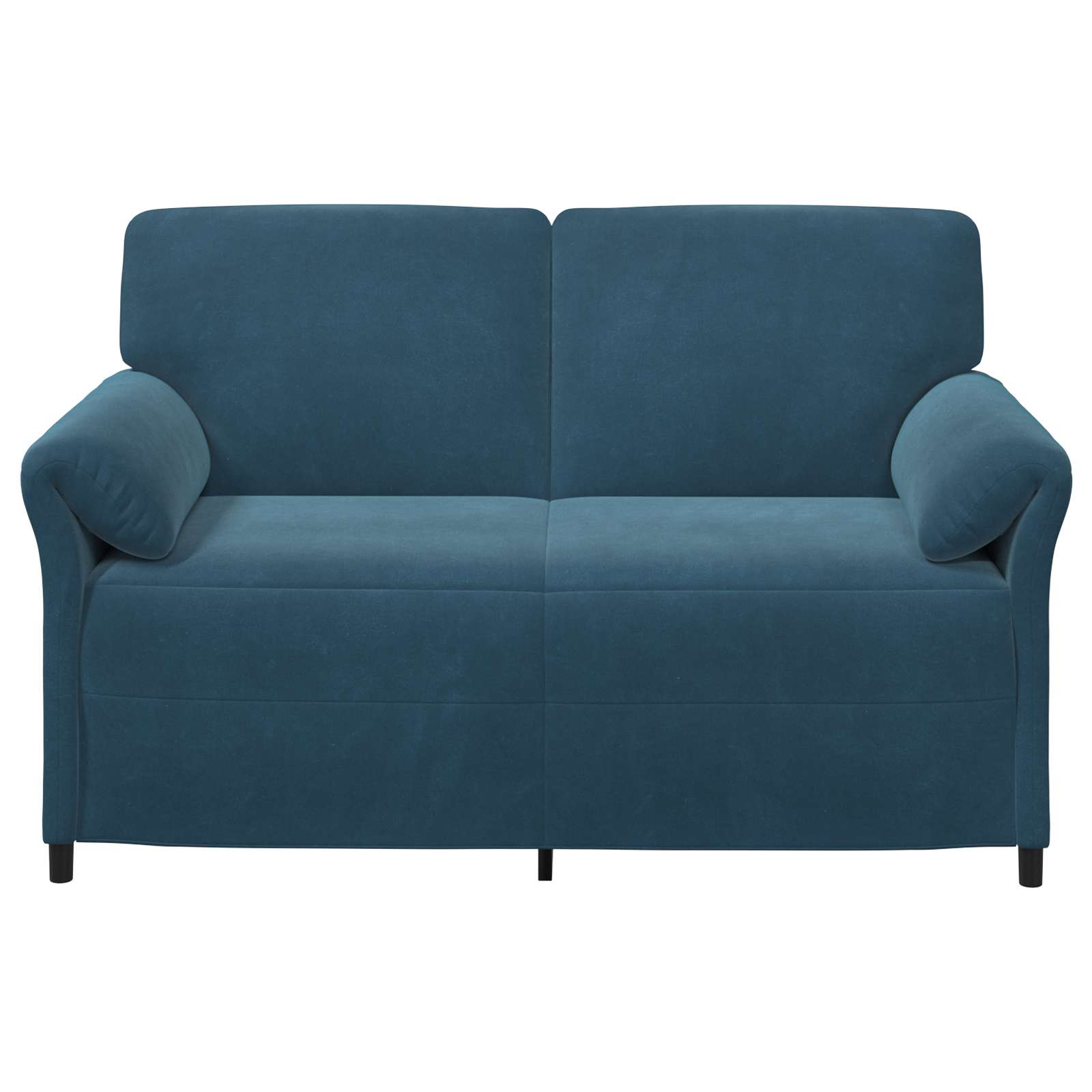 2-Sitzer Sofa Blau 158 x 83 x 95 cm Samt