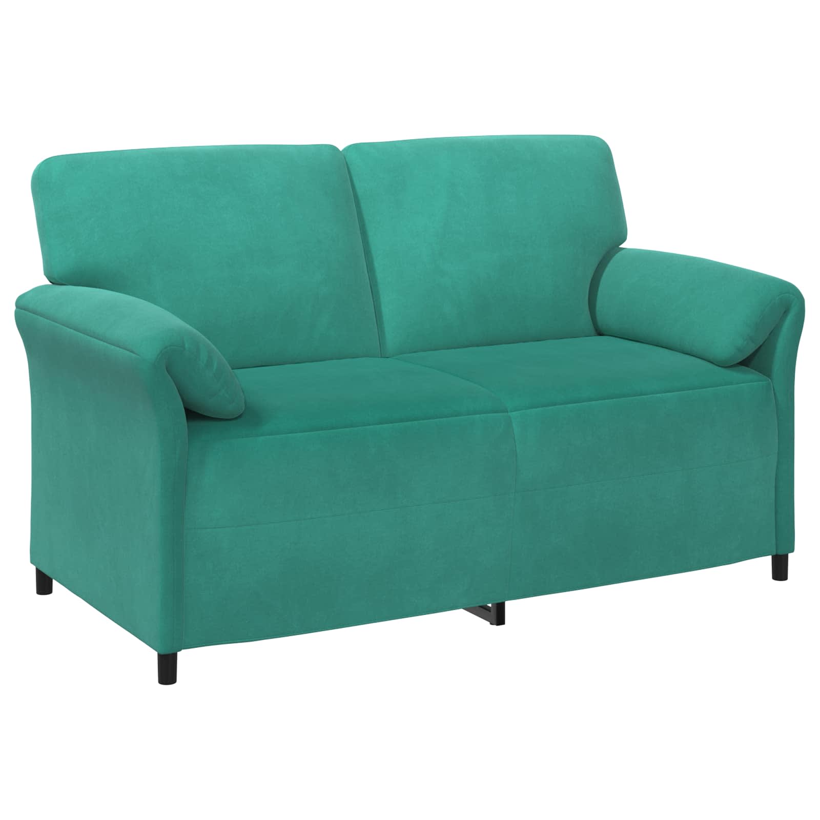 2-Sitzer Sofa Türkis 158 x 83 x 95 cm Samt