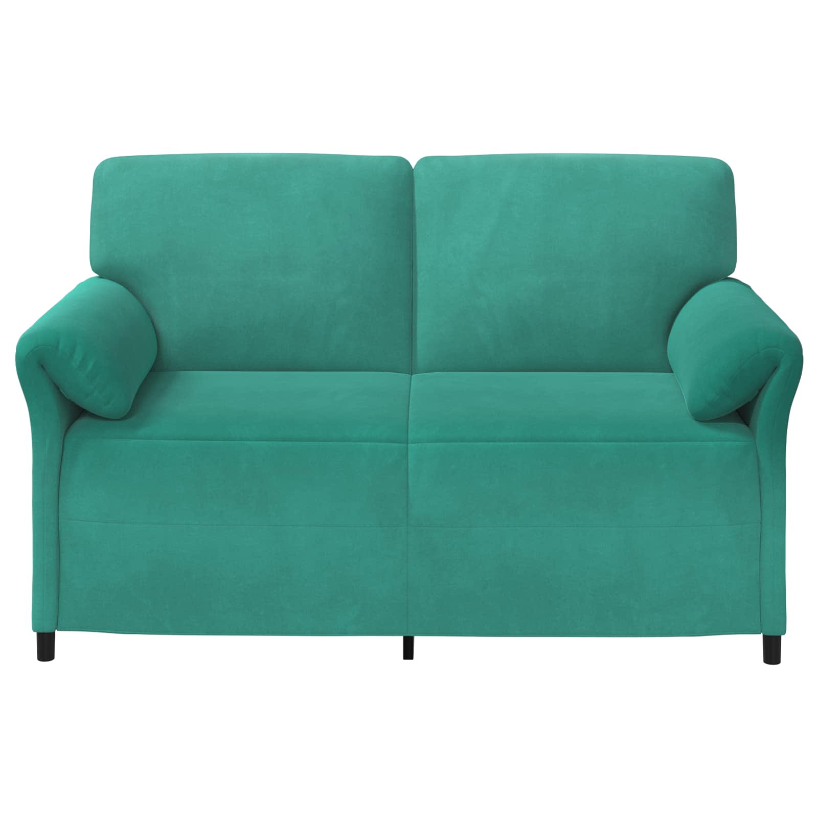 2-Sitzer Sofa Türkis 158 x 83 x 95 cm Samt