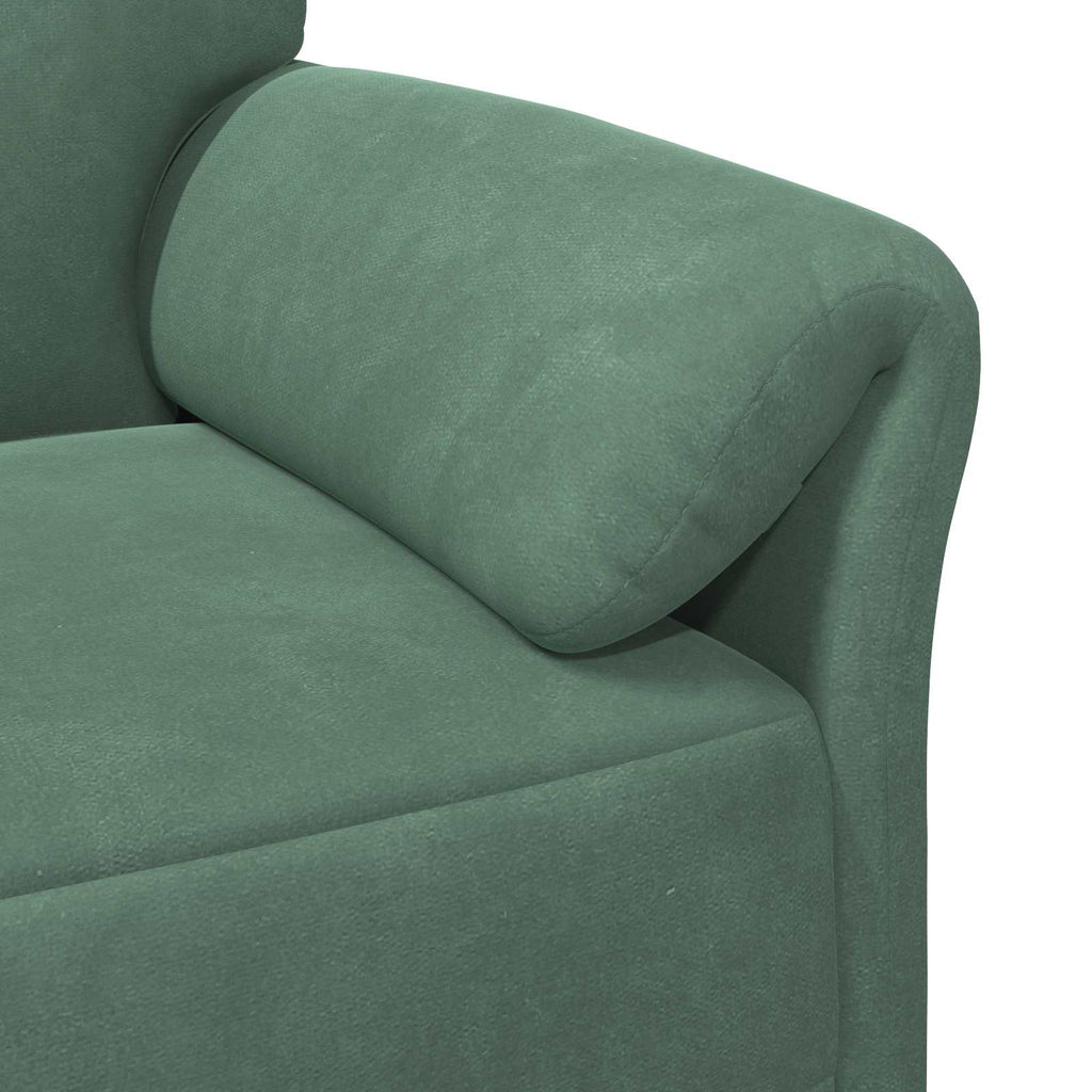 2-Sitzer Sofa Meergrün 158 x 83 x 95 cm Samt