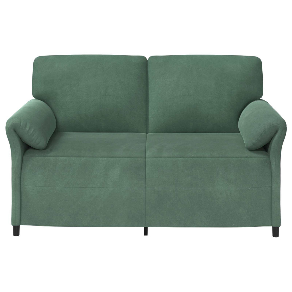 2-Sitzer Sofa Meergrün 158 x 83 x 95 cm Samt