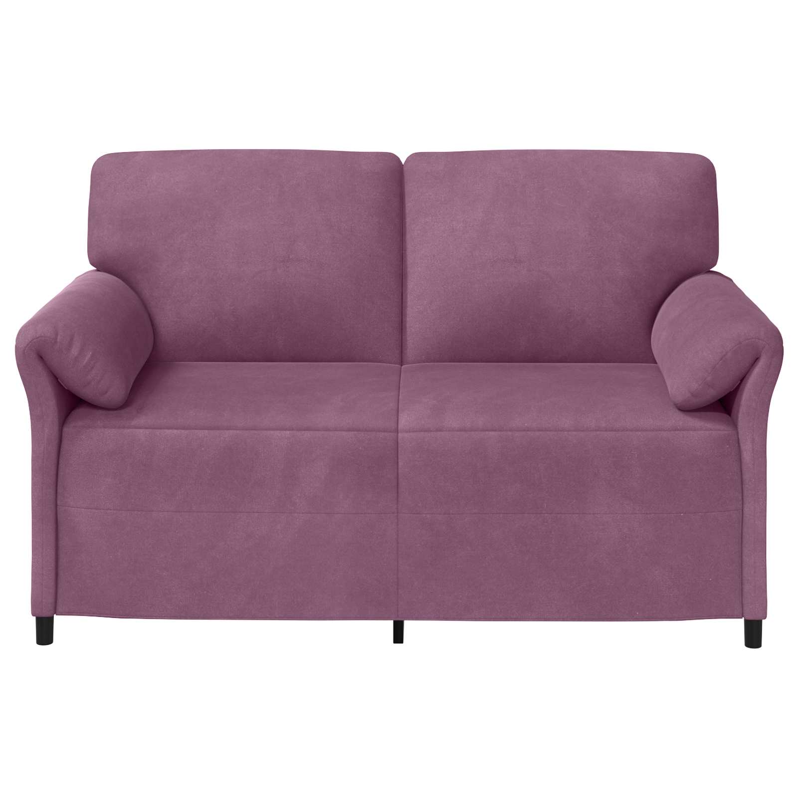 2-Sitzer Sofa Lila 158 x 83 x 95 cm Samt