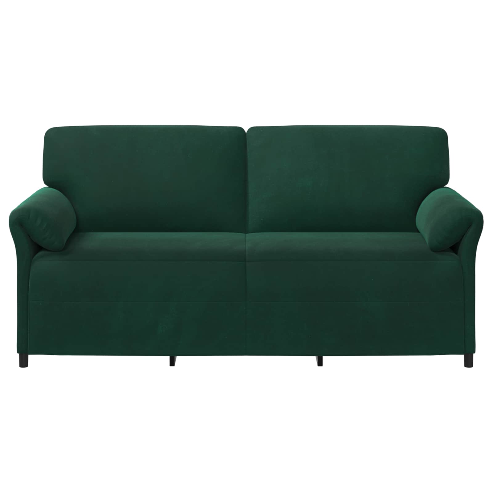 3-Sitzer-Sofa Dunkelgrün 198 x 83 x 95 cm Samt