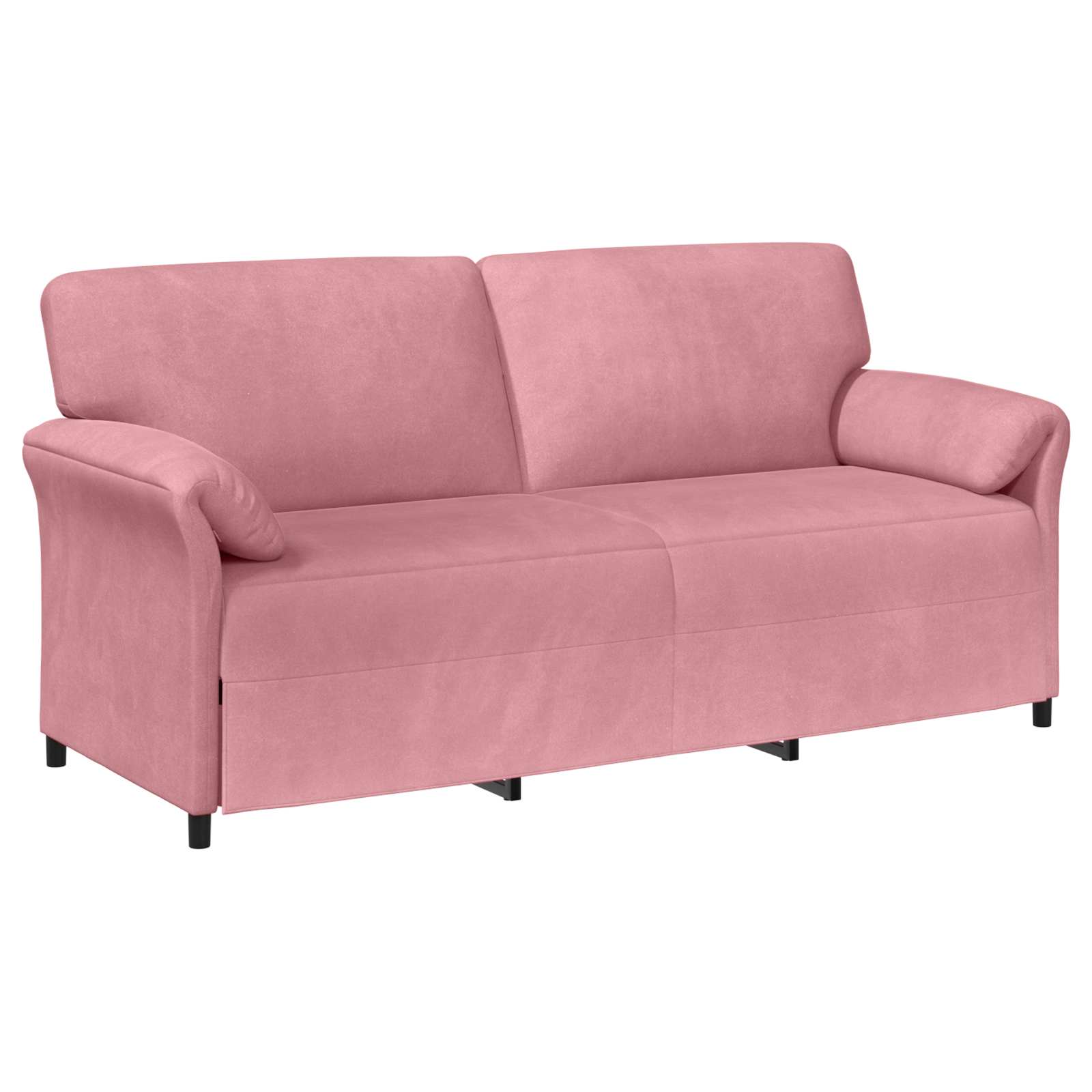 3-Sitzer-Sofa Rosa 198 x 83 x 95 cm Samt